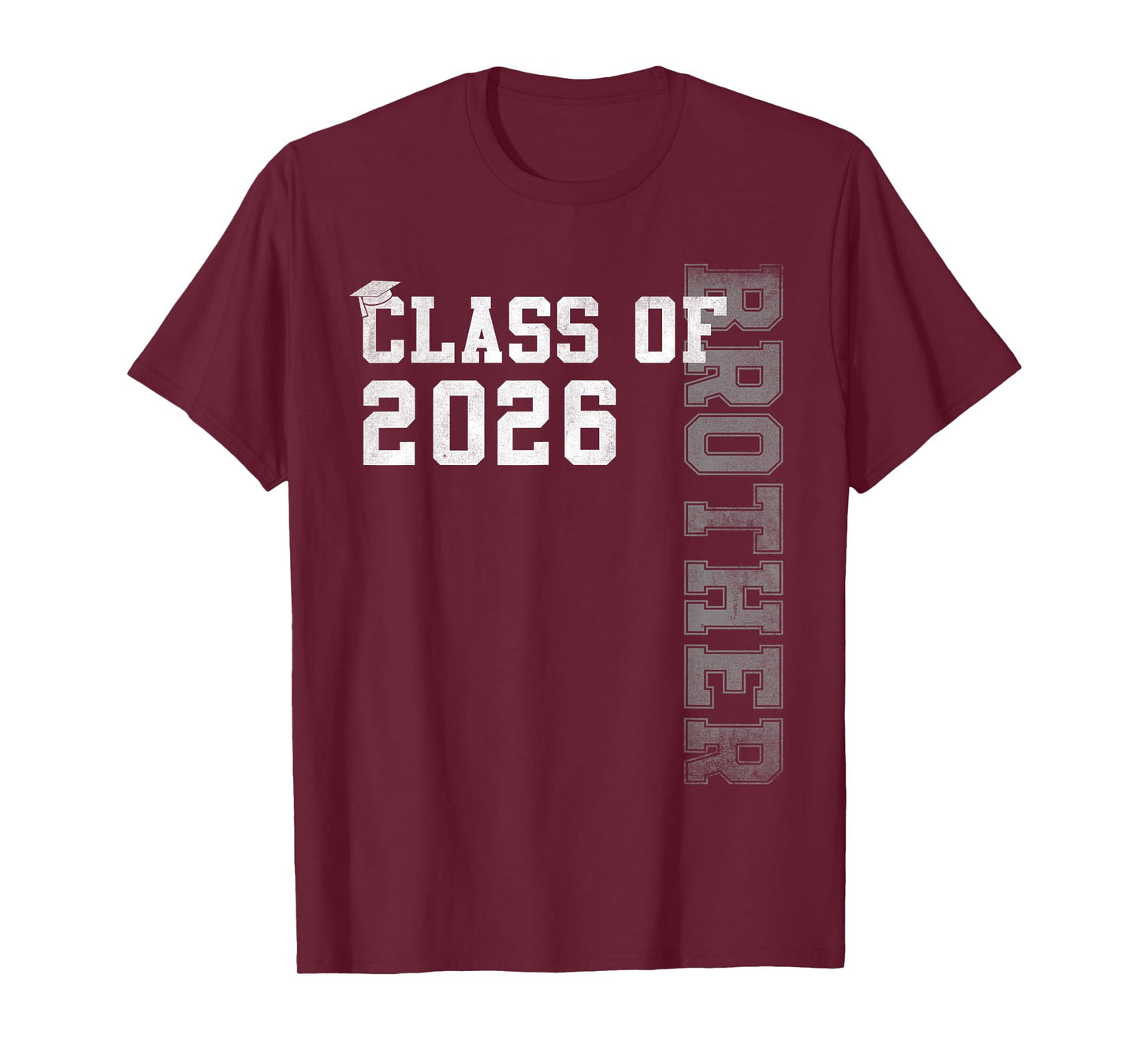 Proud Brother Of A 2026 Graduate Grad Senior Graduation T-Shirt