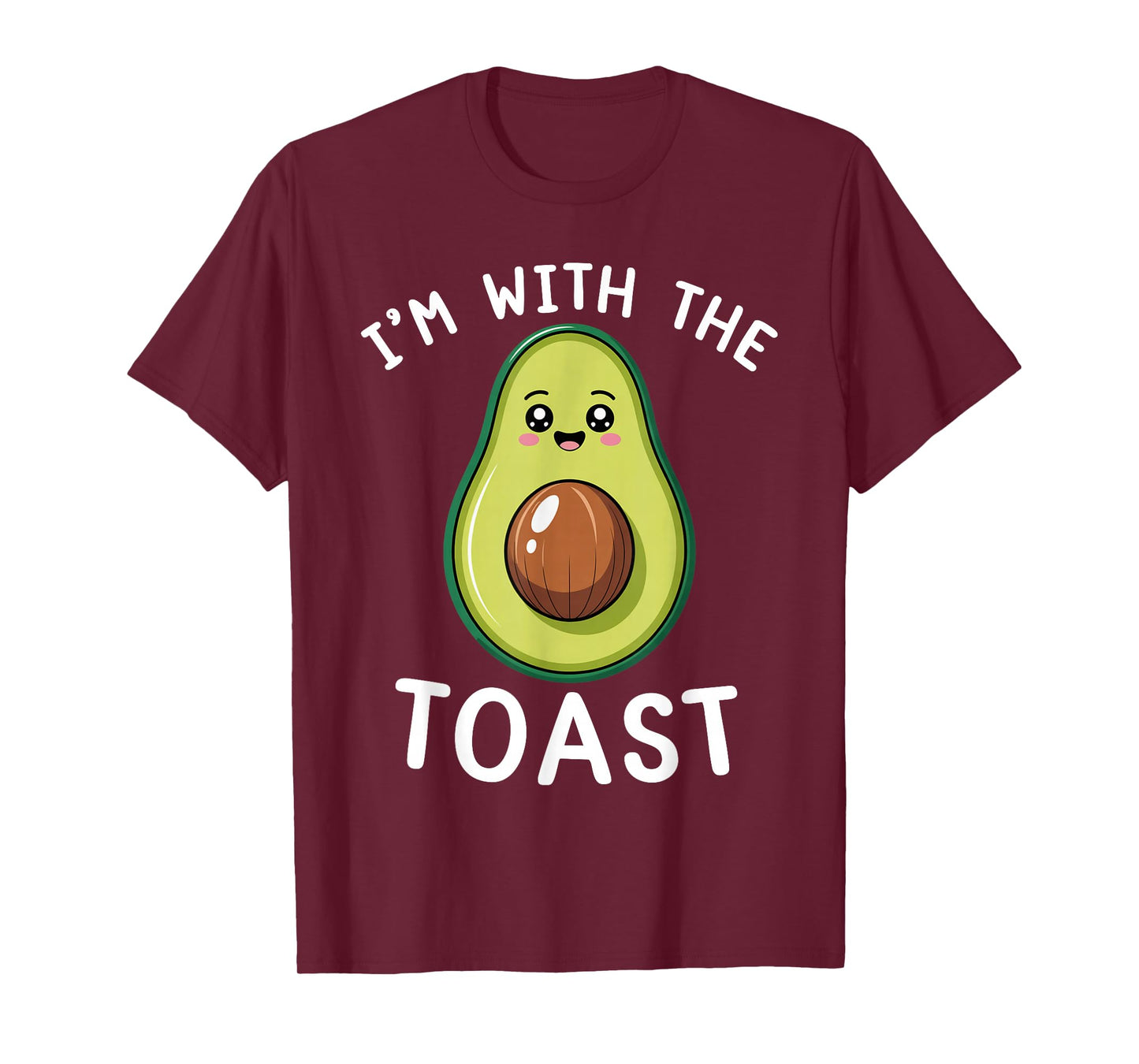 I’m with The Toast Cute Avocado Halloween Costume T-Shirt