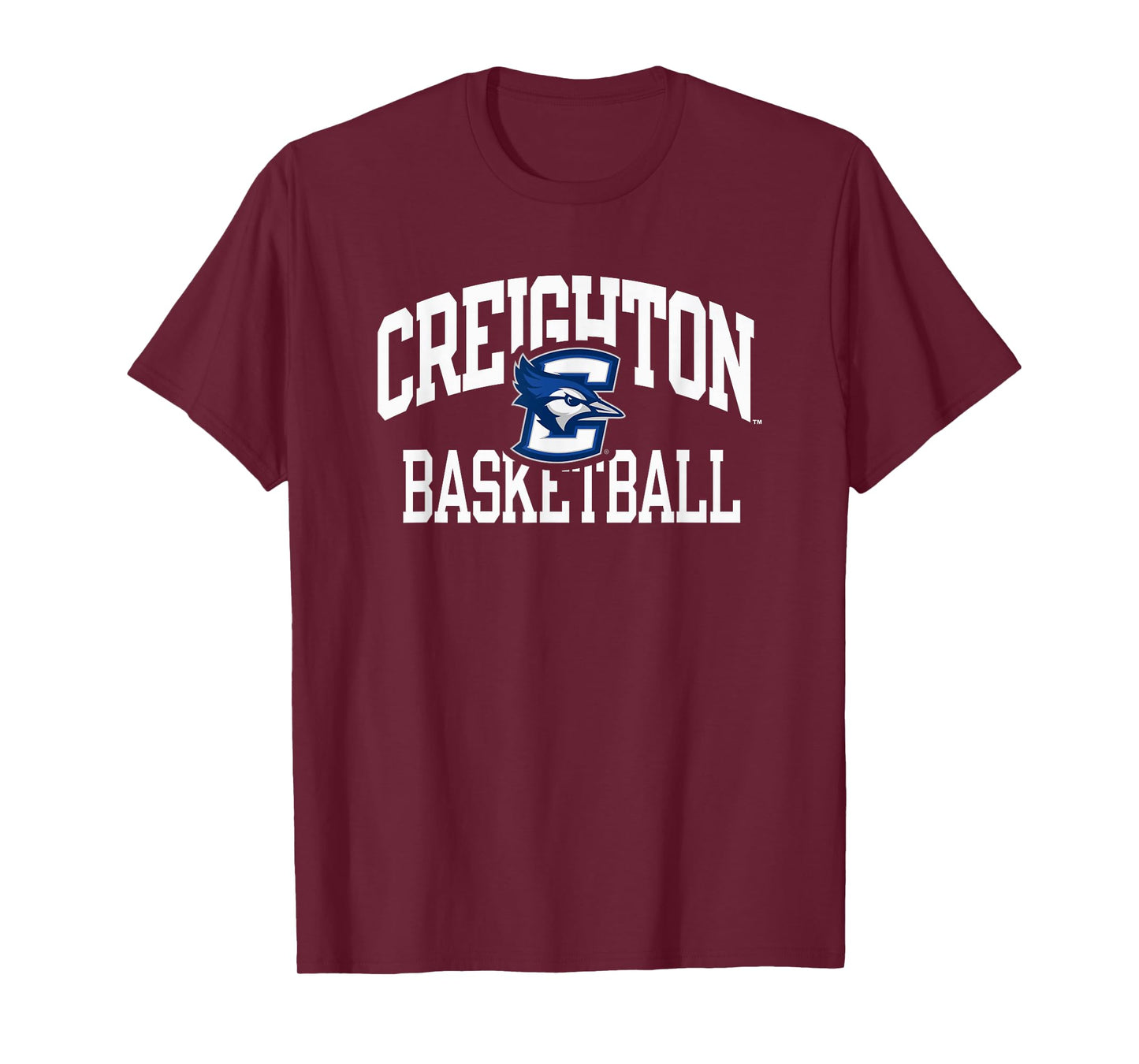 Creighton Bluejays Basketball Arch Black Officially Licensed T-Shirt