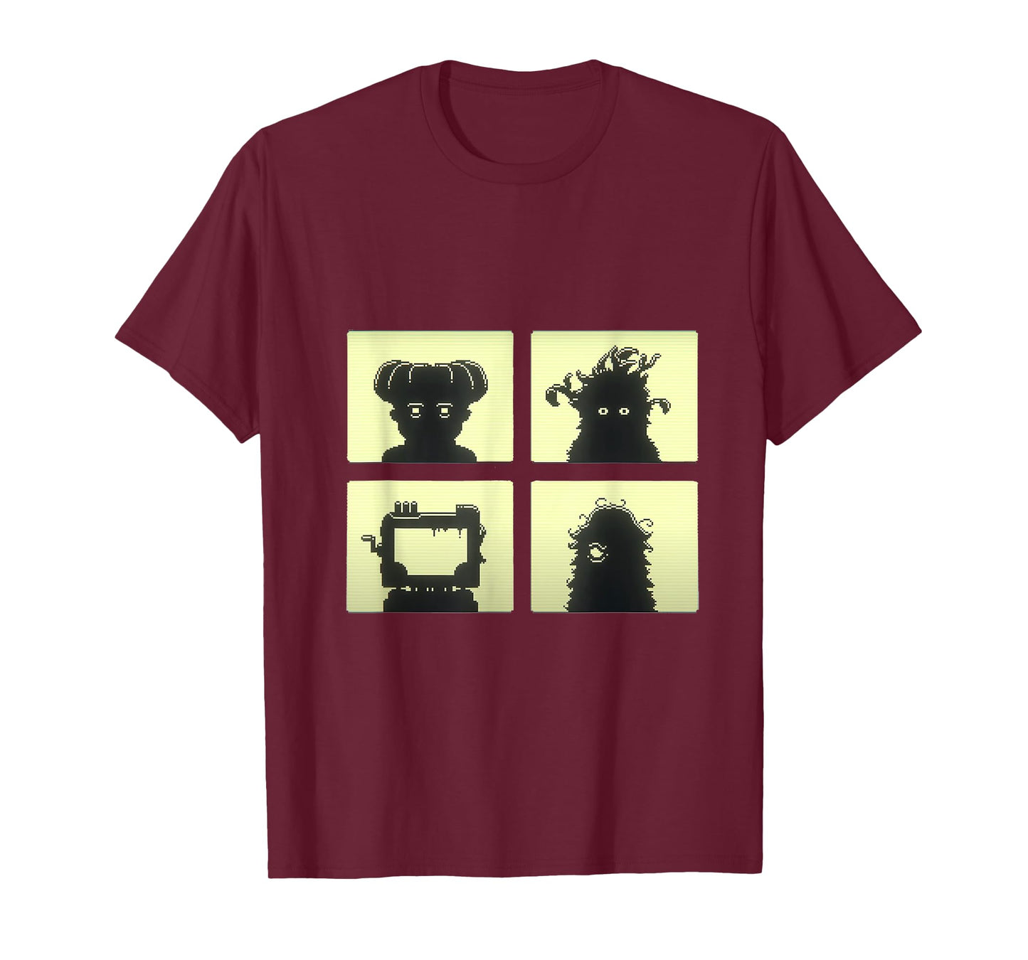 Inscryption Four Scribes Boss Psychological Card Game Scary T-Shirt
