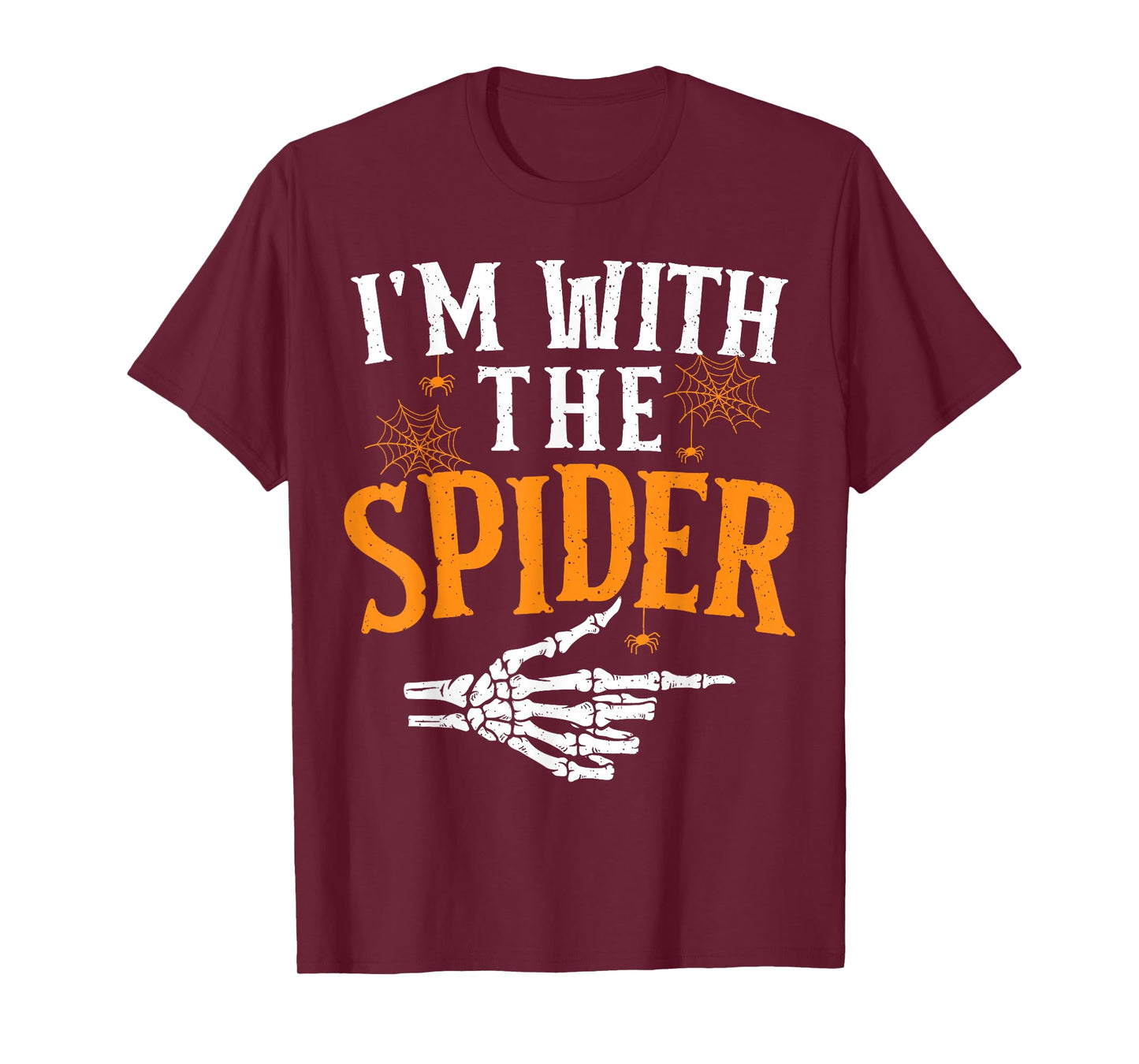 I'm with The Spider Funny Halloween Costume T-Shirt