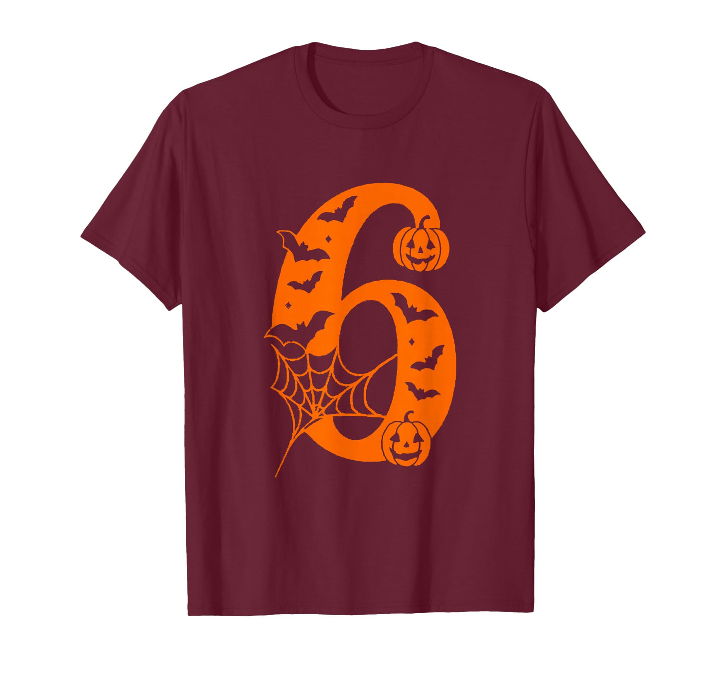 Number 6 Funny Meme Saying 6 7 Six Seven Halloween Costume T-Shirt