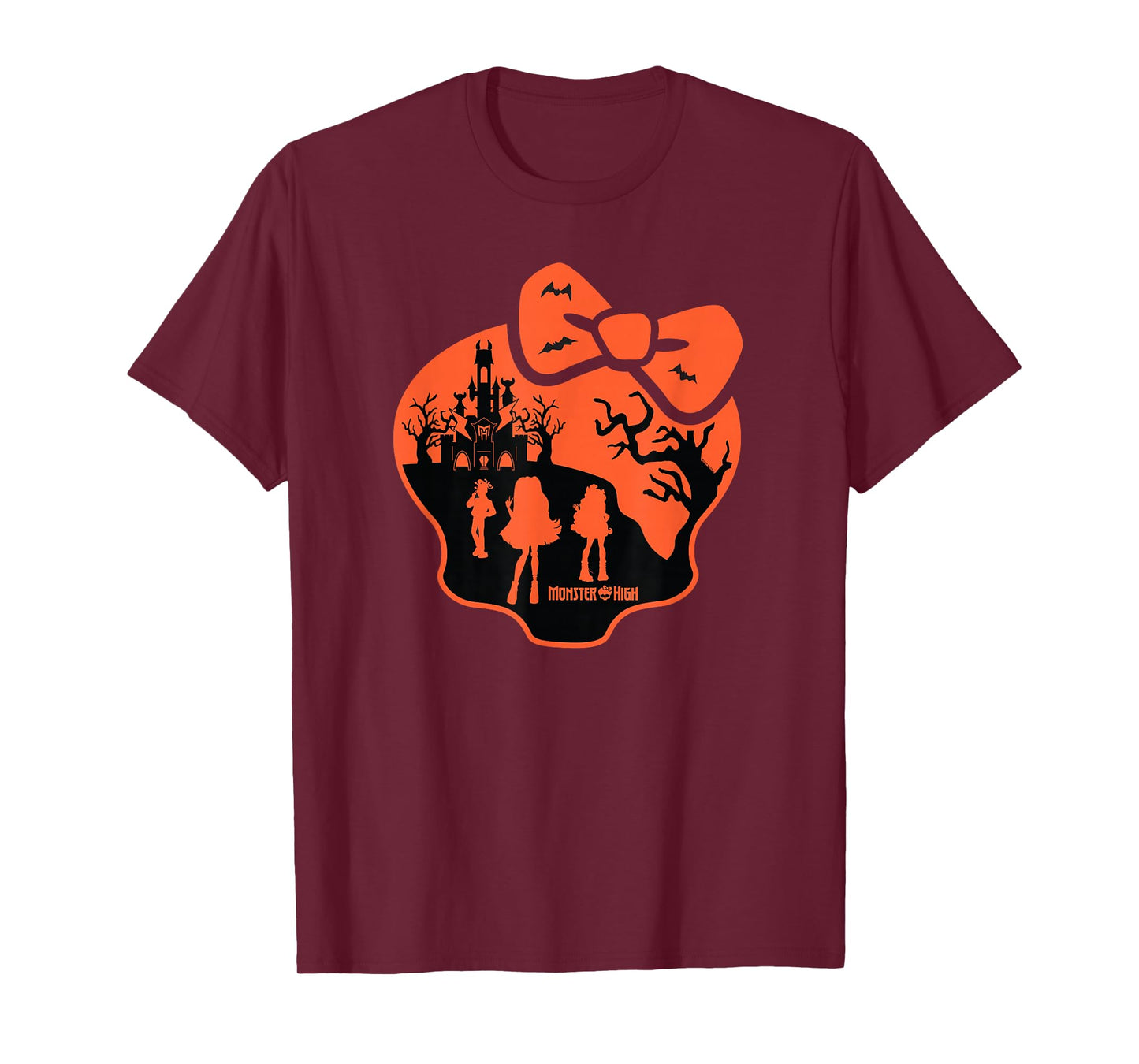 Monster High - Orange Halloween Skullette T-Shirt