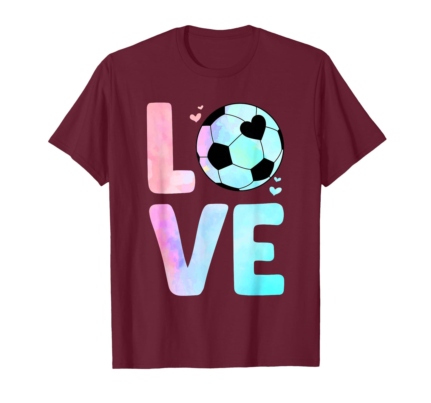 Cool Soccer Art For Women Girls Toddler Themed Soccer Player T-Shirt