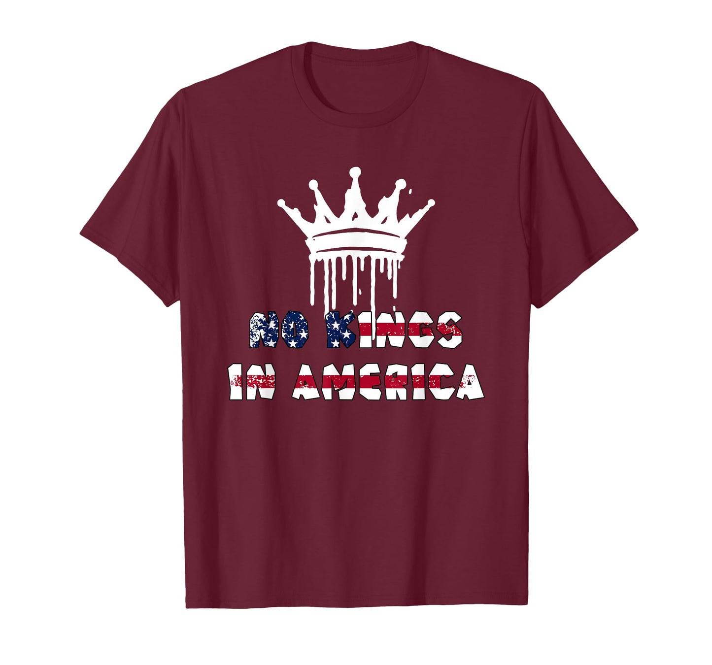 No Kings in America Shirt – Patriotic Independence Freedom T-Shirt