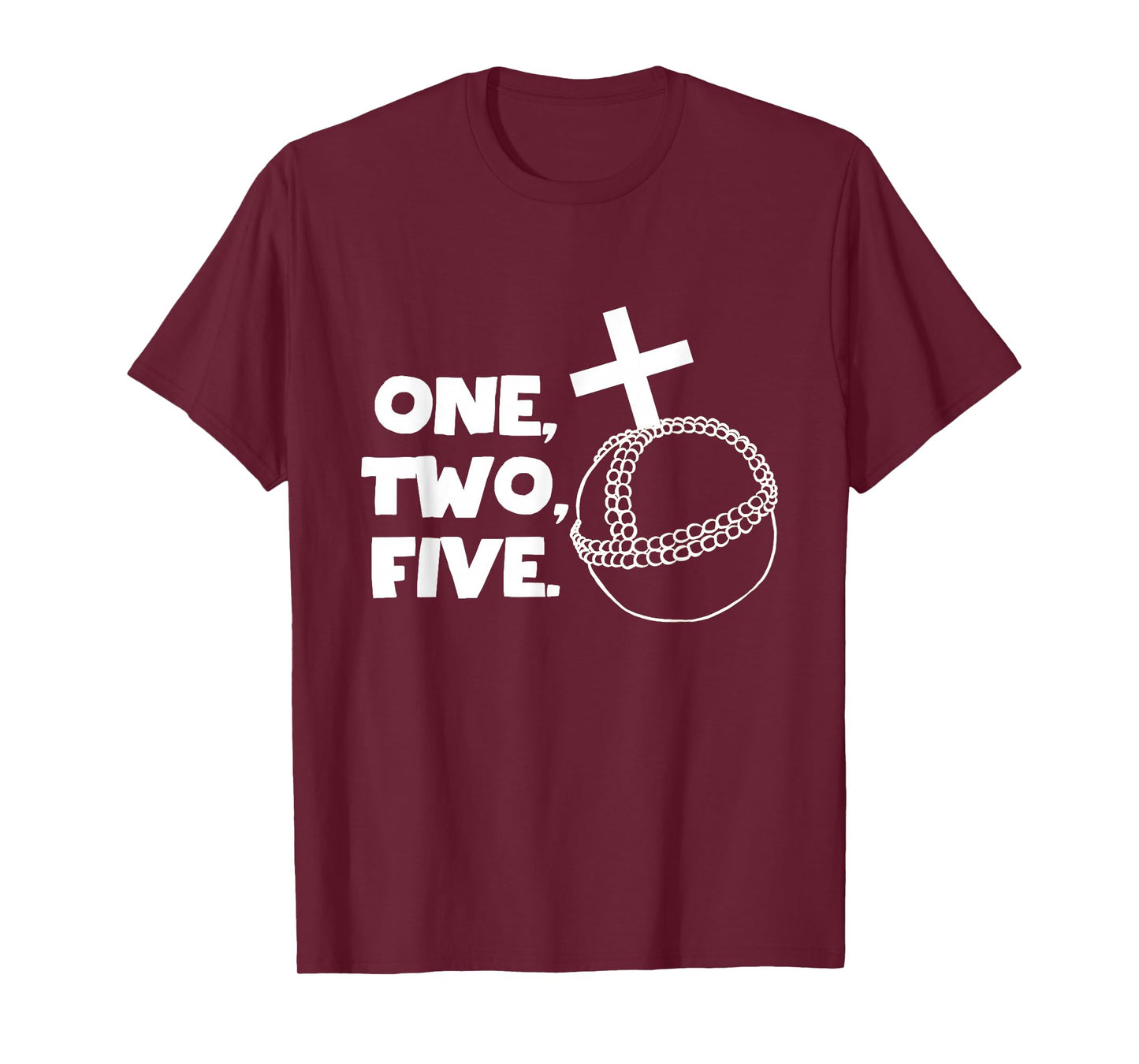 The Holy Hand Grenade Of Grail Antioch - One, Two, Five T-Shirt