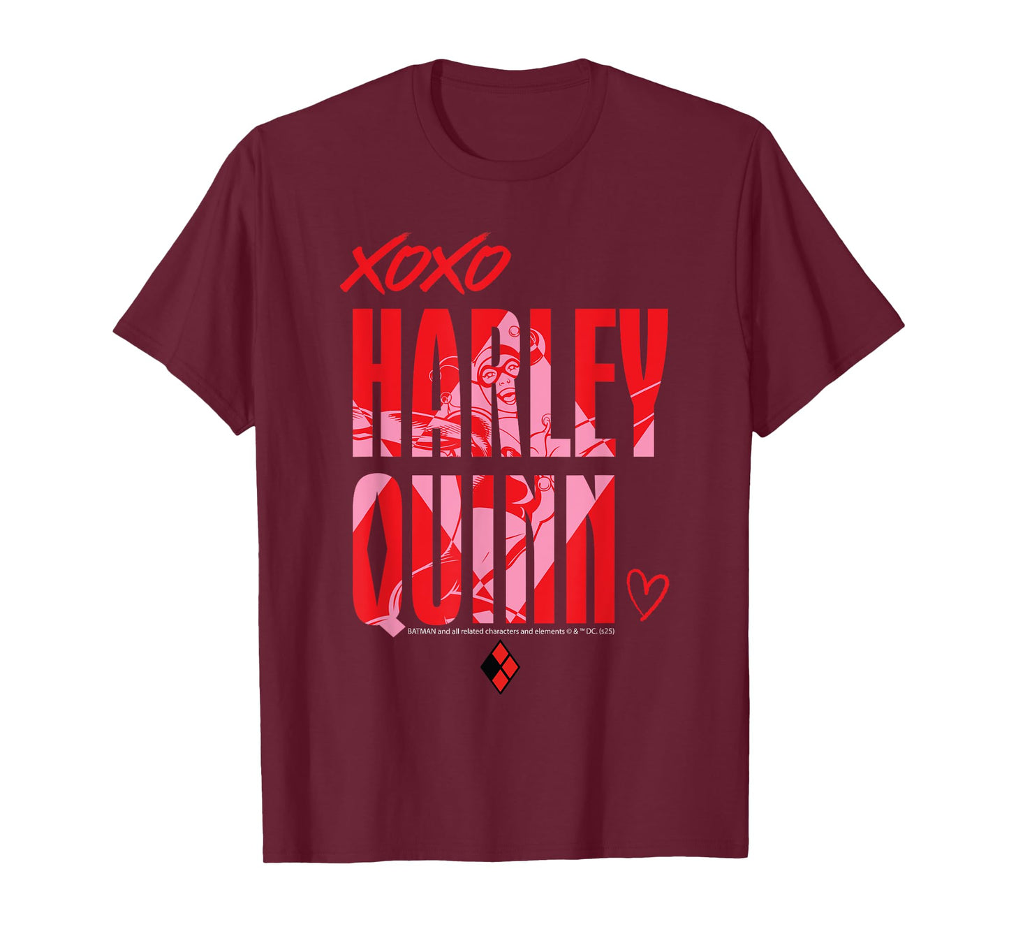 XOXO Harley Quinn Fan Favorite Graphic T-Shirt
