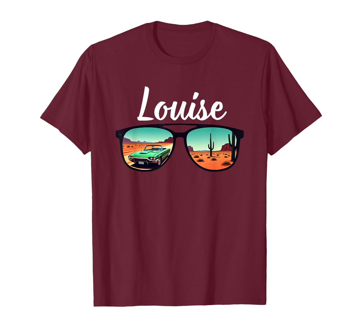 Louise Desert Sunglasses Cute Matching Best Friends T-Shirt