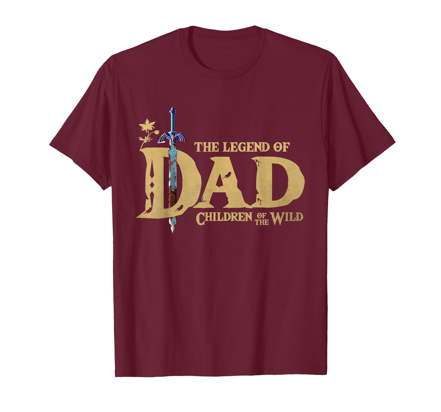 The Legend Of Dad Children Of The Wild Father's Day T-Shirt