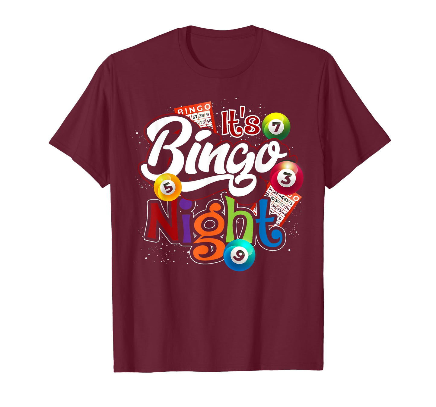 Bingo Night Gift Bingo Player Lottery Winner Gambling Bingo T-Shirt