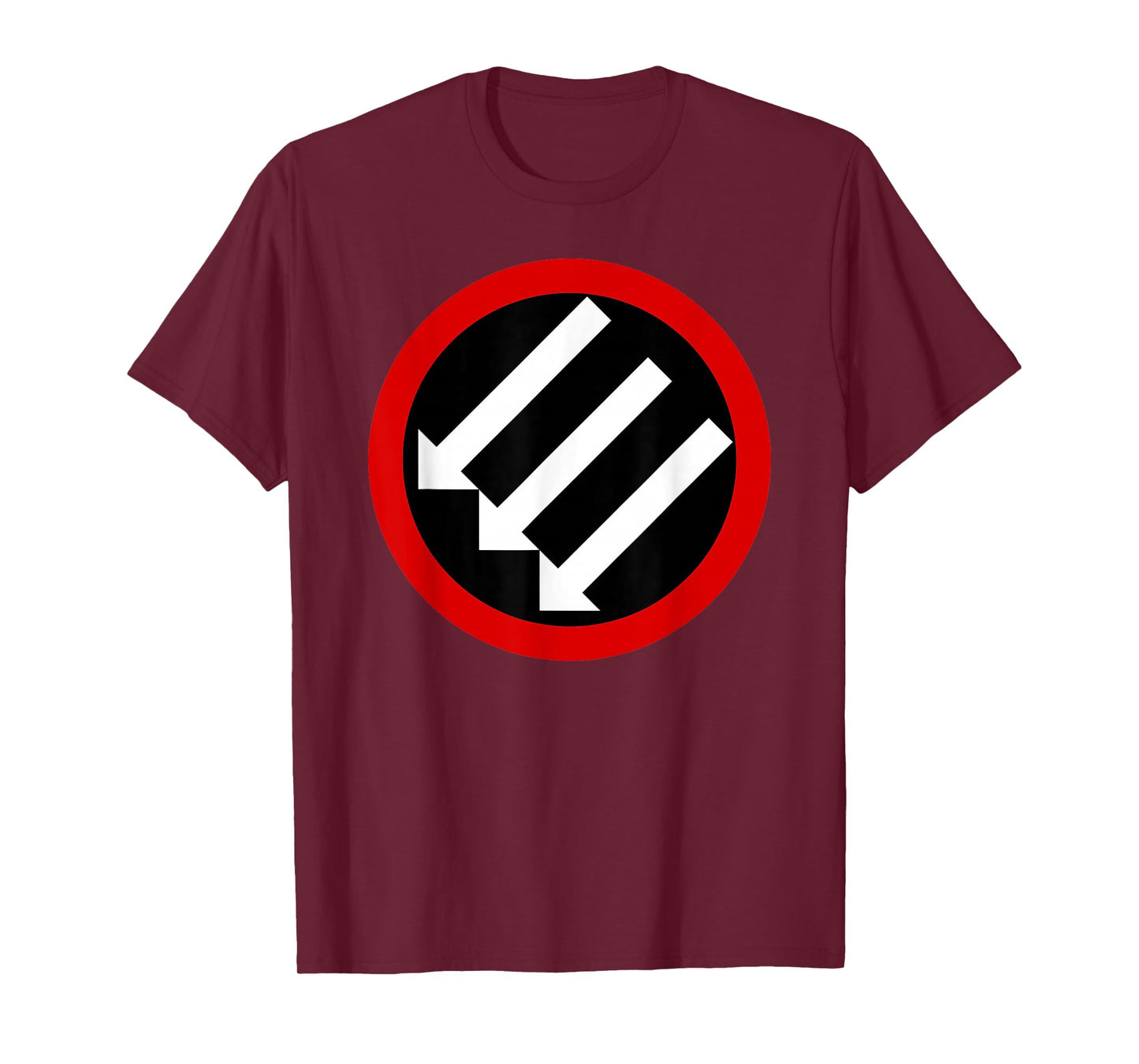 Iron Front - The Three Arrows - Stand Against Fascism T-Shirt