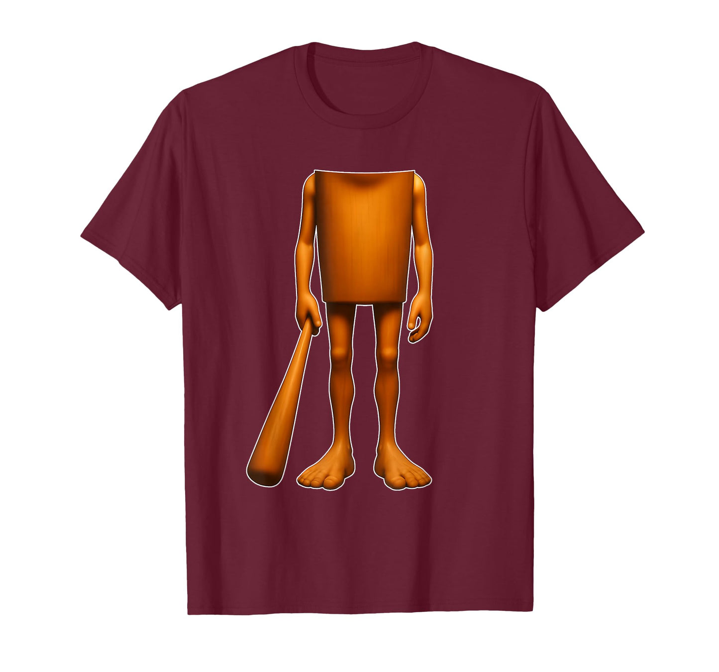 Tung Tung Sahur Funny Italian Brainrot Halloween Birthday T-Shirt