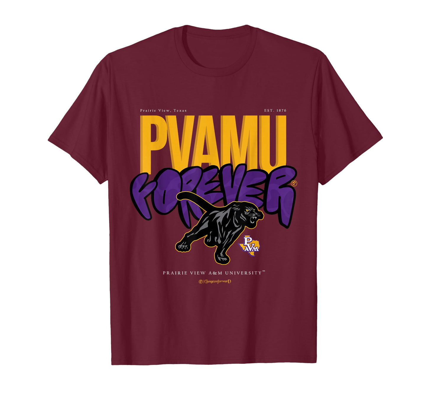 The Yard Essentials - Prairie View A&M University - Forever T-Shirt