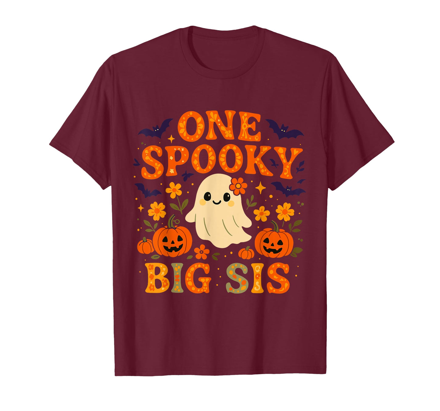 Halloween Big Sister Spooky Big Sister Halloween Toddler T-Shirt