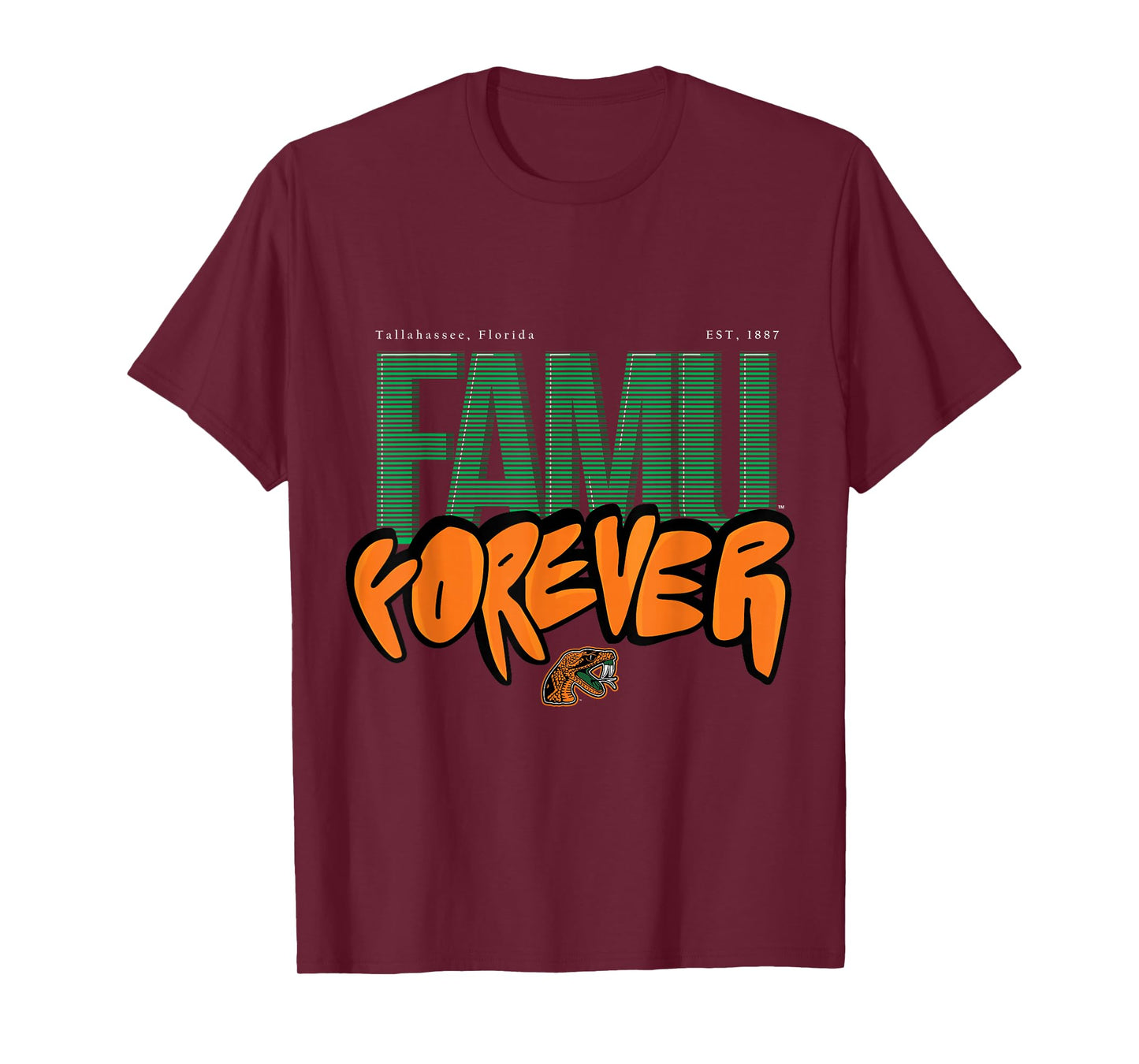 FAMU Forever - Florida A&M University - Rattlers - HBCU T-Shirt