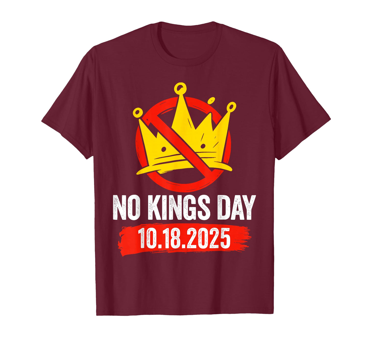 No Kings October 18 No Kings Day T-Shirt