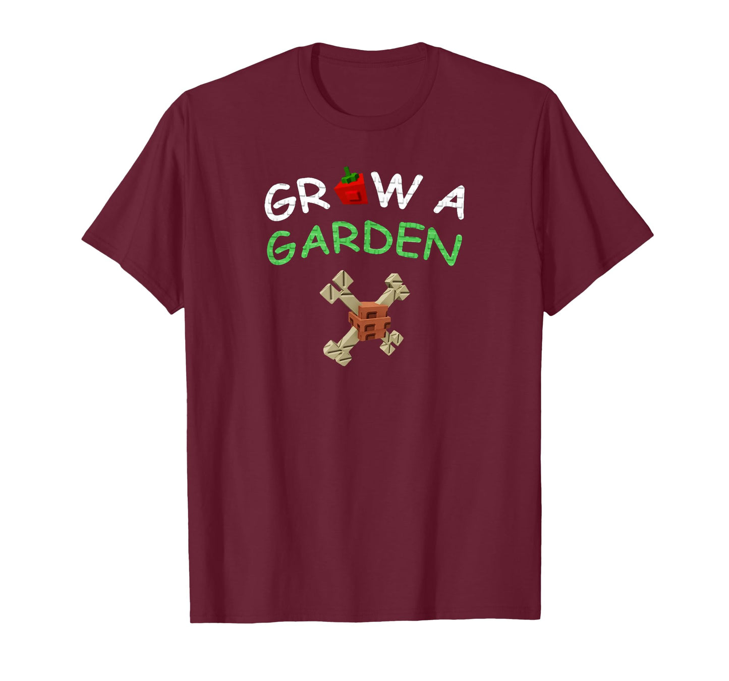 Grow A Garden – Unique Bone Blossom Design for Gamers T-Shirt