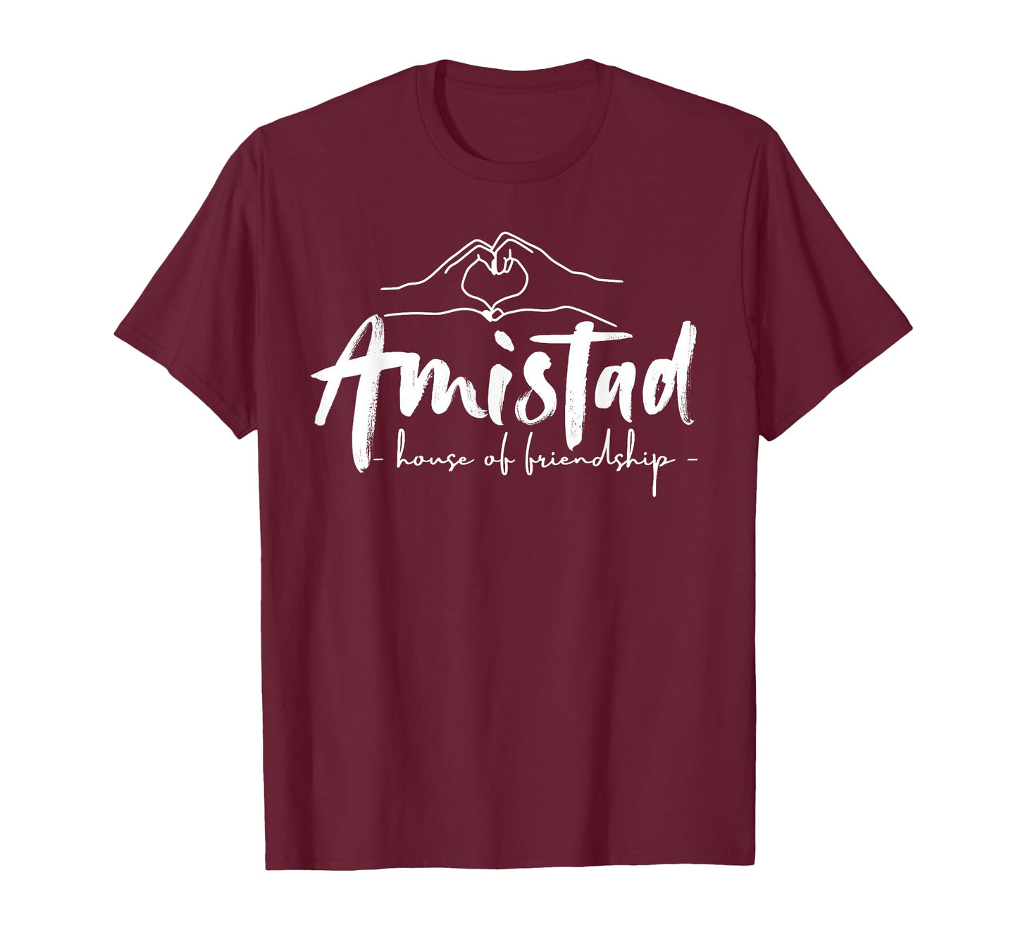 Amistad House of Friendship, Teachers Students School Spirit T-Shirt