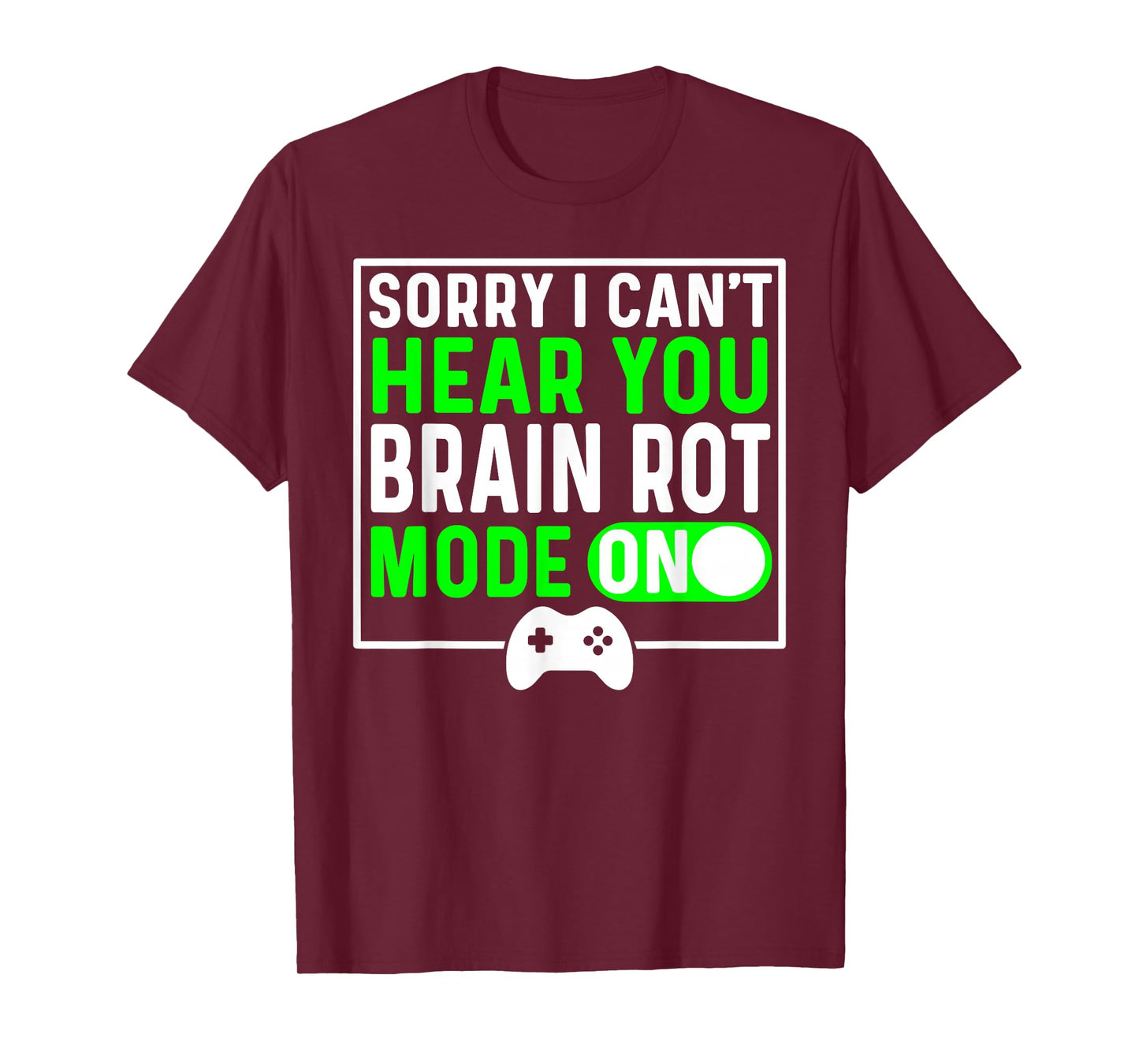 Brain Rot Shirt Kids Funny Gamer Brainrot Merch For Teens T-Shirt