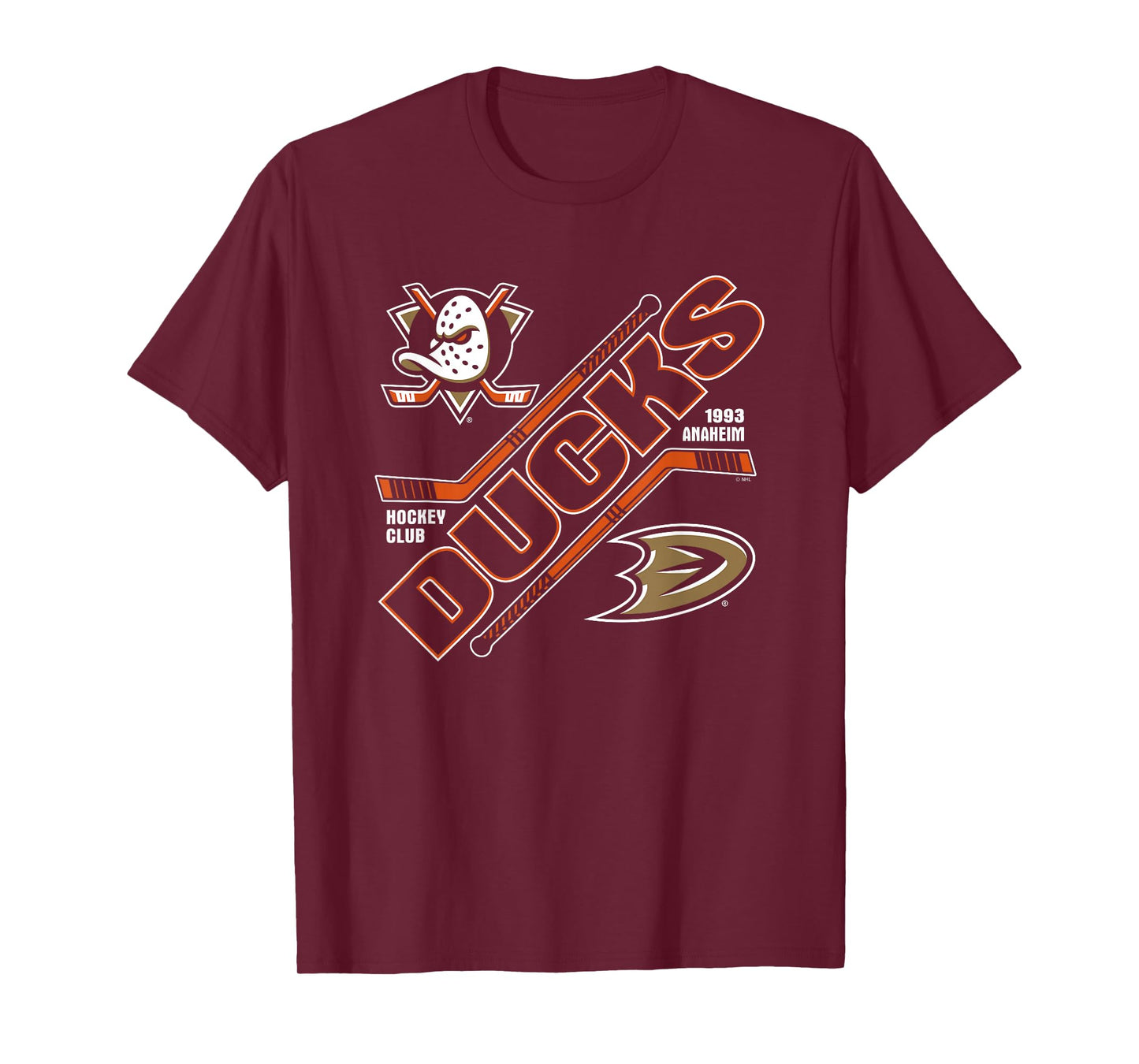 Anaheim Ducks Force Black Officially Licensed T-Shirt
