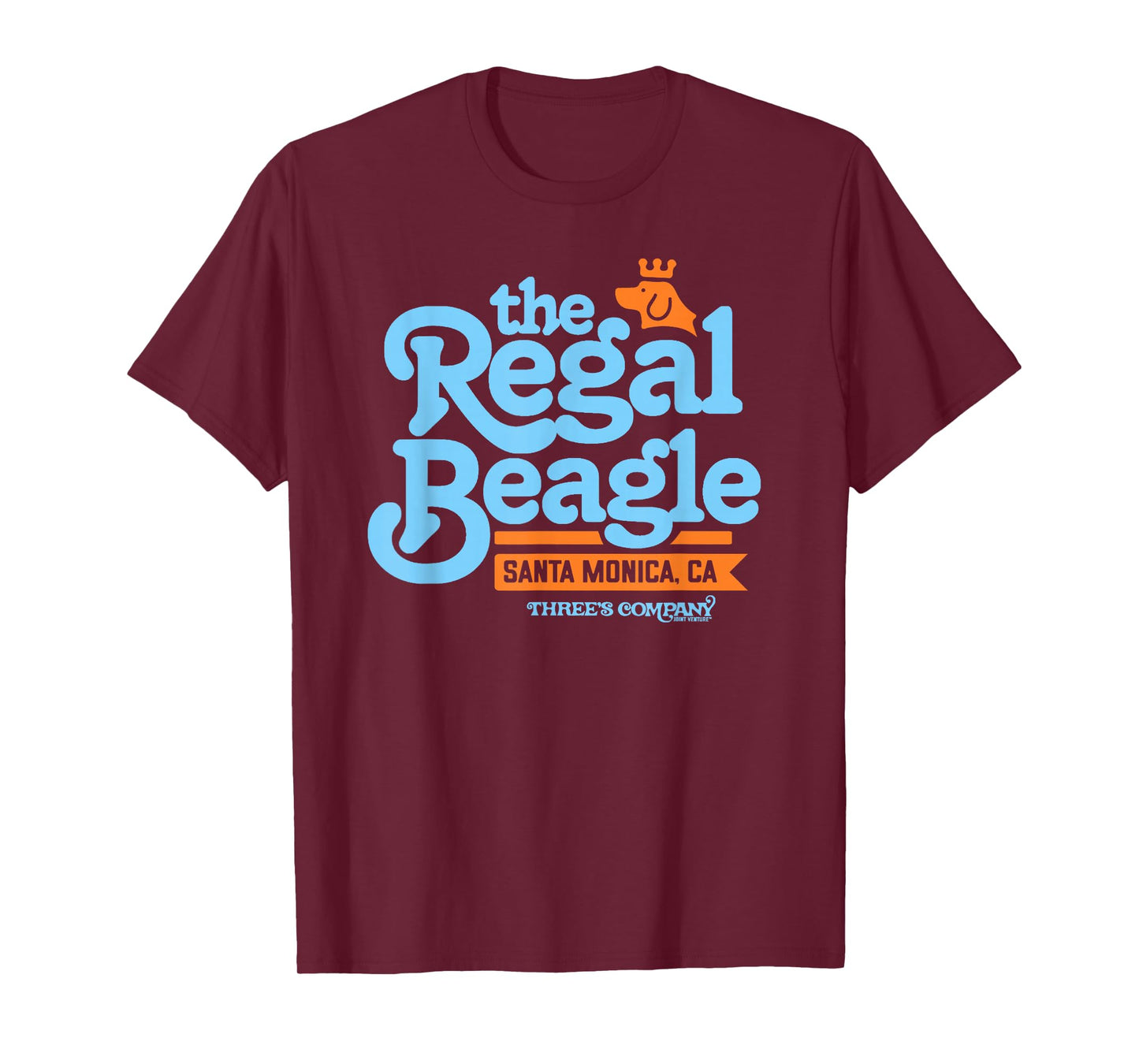 The Regal Beagle Pub Logo Vintage Three's Company T-Shirt