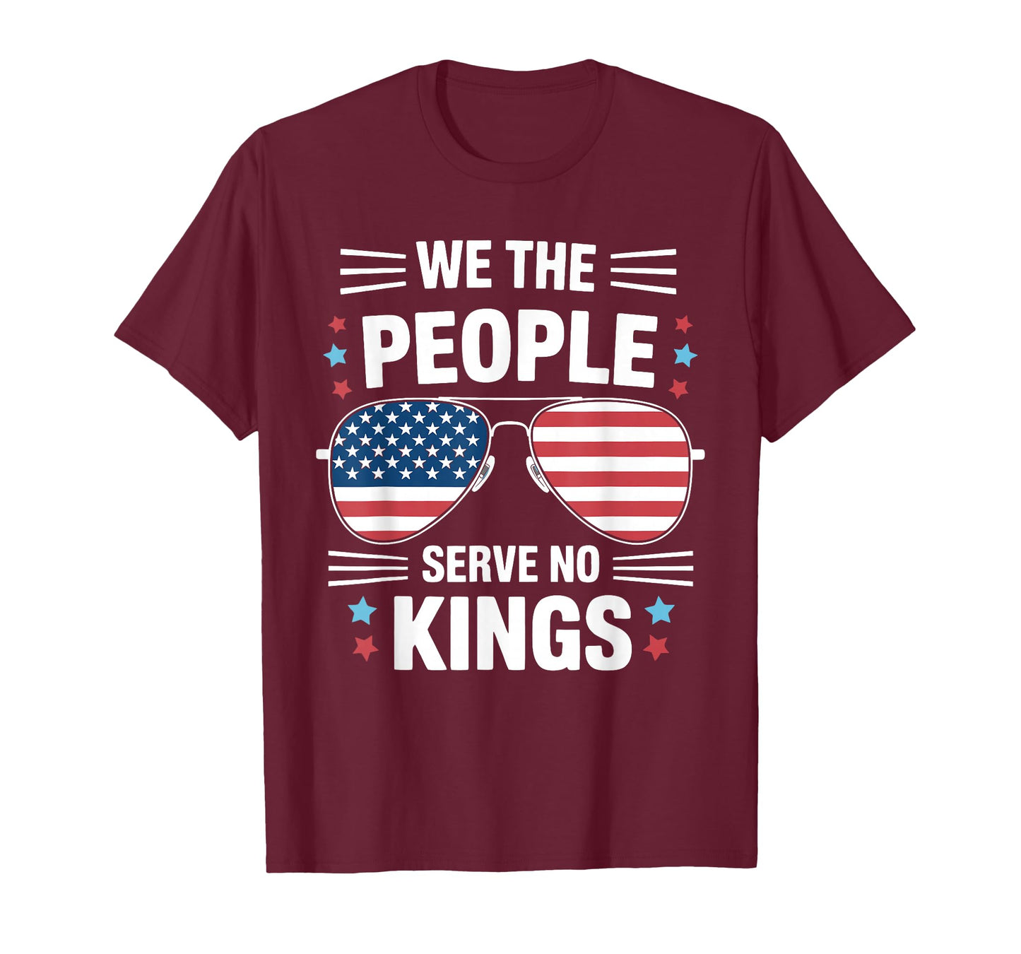No King in America Quote We The People T-Shirt