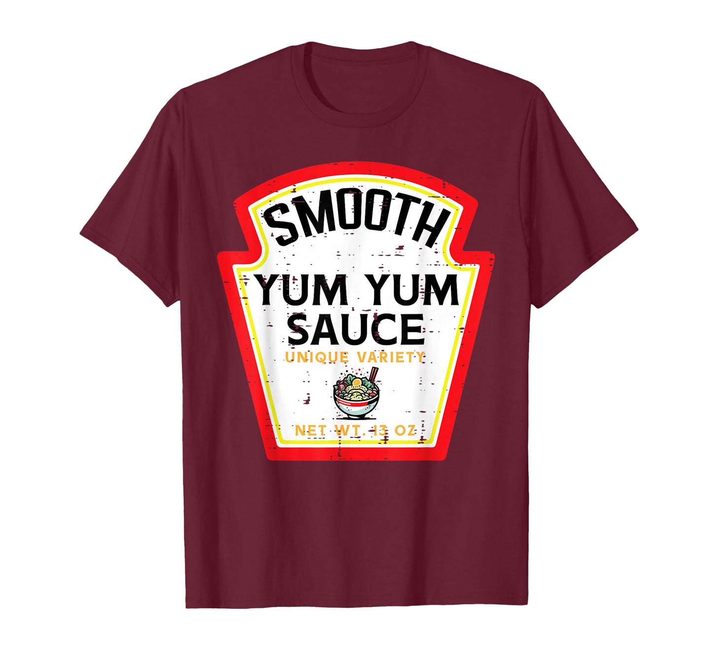 Halloween Yum Yum Sauce Food Matching Costume Men Women Kids T-Shirt