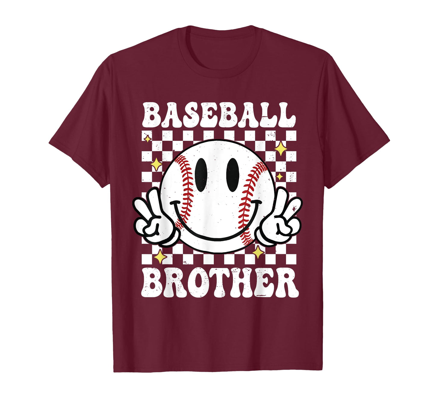 Baseball Brother - Baseball Game Day Big Bro Matching Family T-Shirt