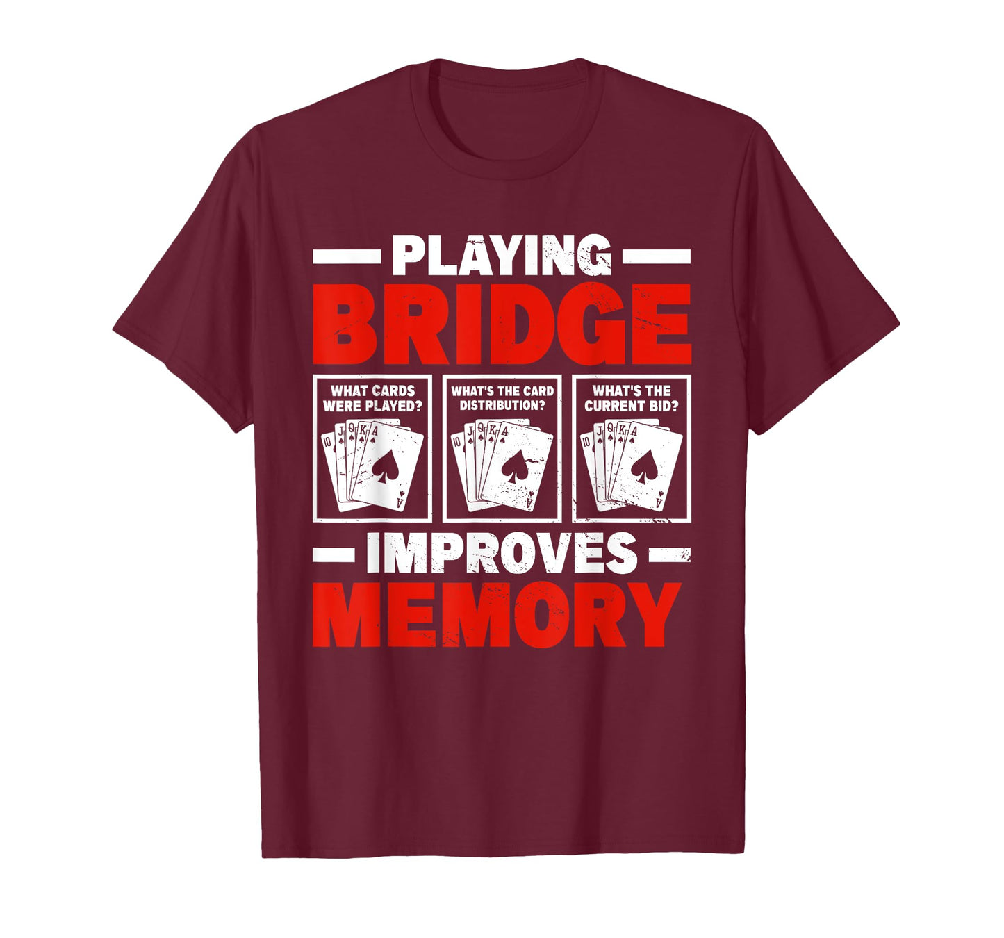 bridge card game funny bridge player T-Shirt