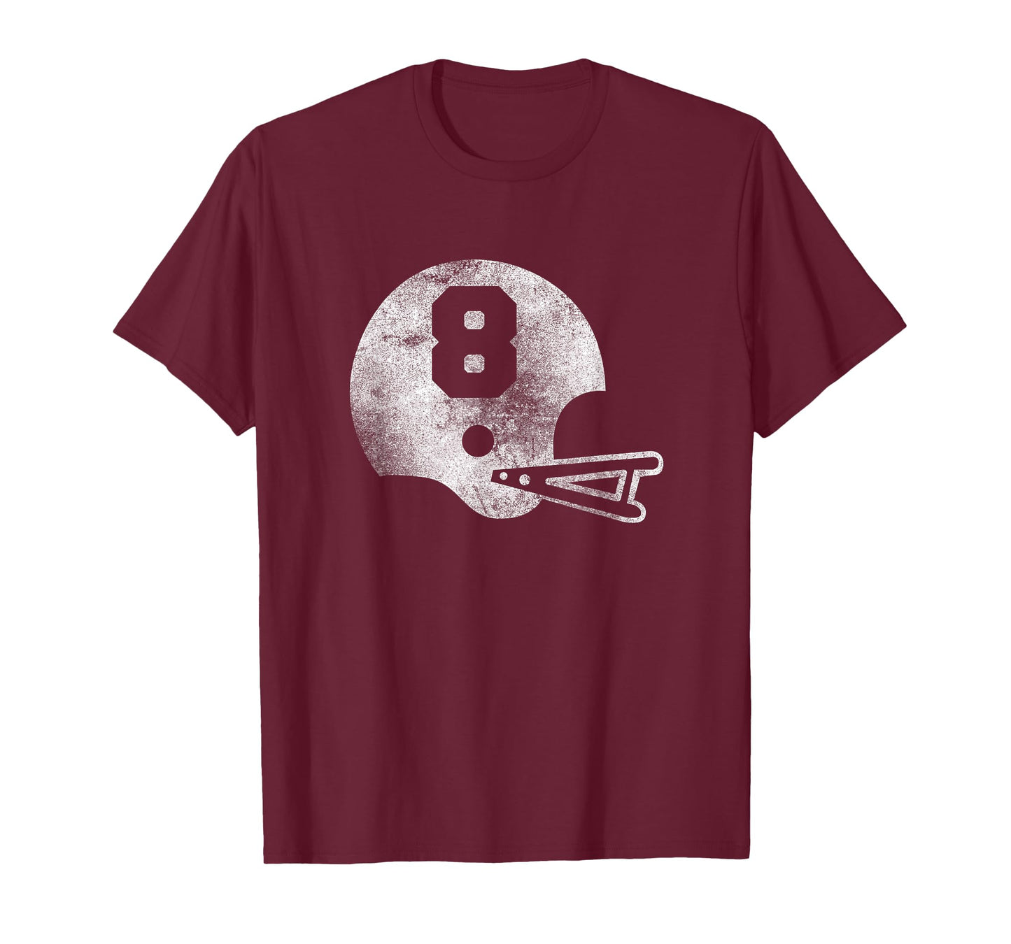 Vintage Football Jersey Number 8 T-Shirt Player Number T-Shirt