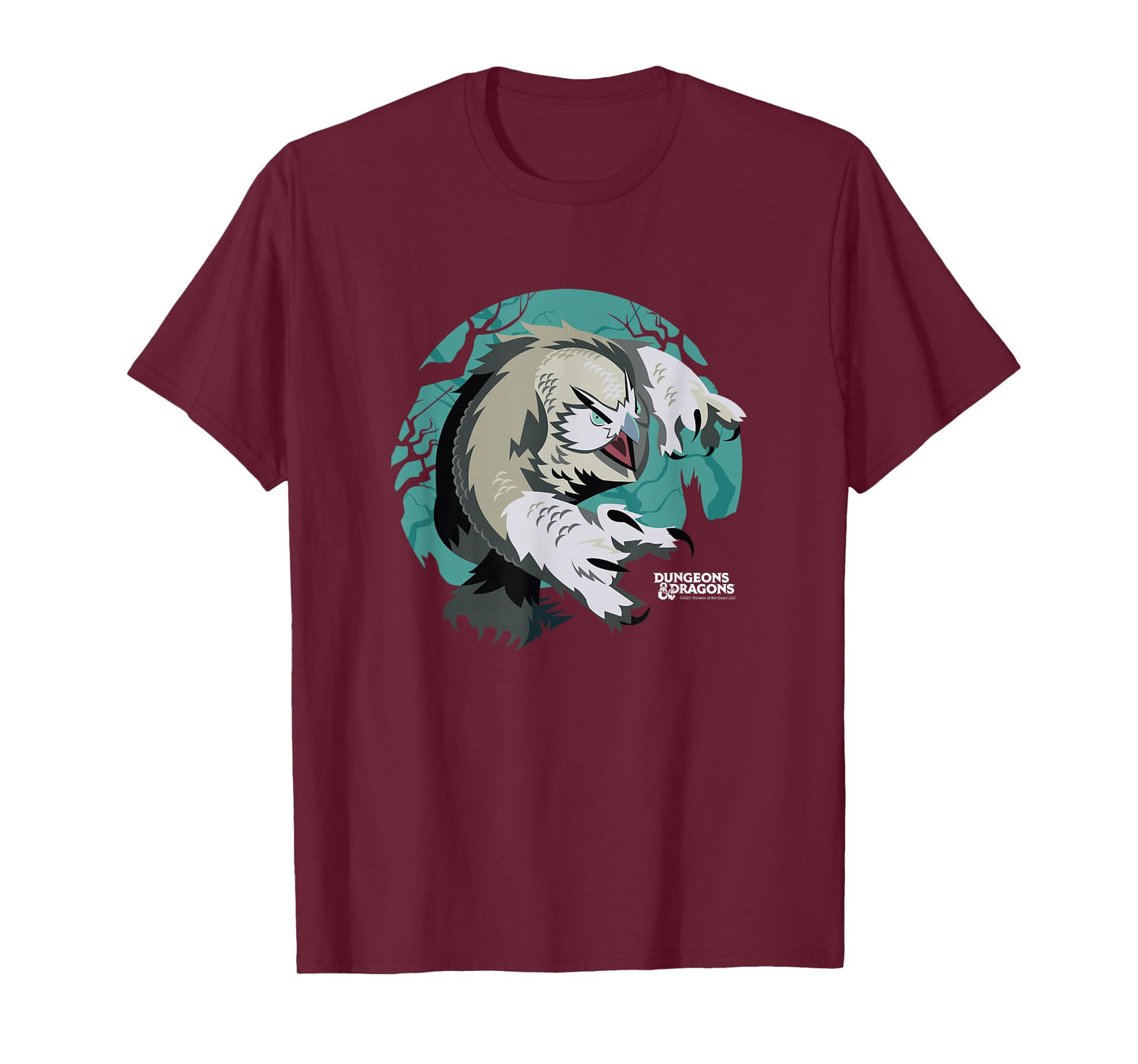 Dungeons & Dragons Owlbear Monster Woods Logo T-Shirt