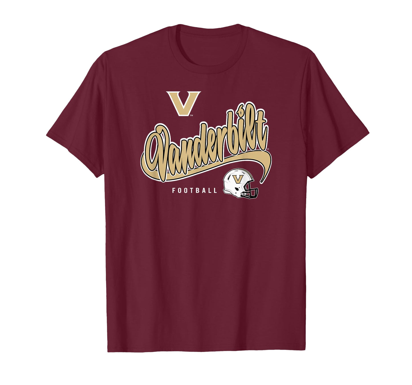 Vanderbilt Commodores Football Goodness Dark Gray T-Shirt