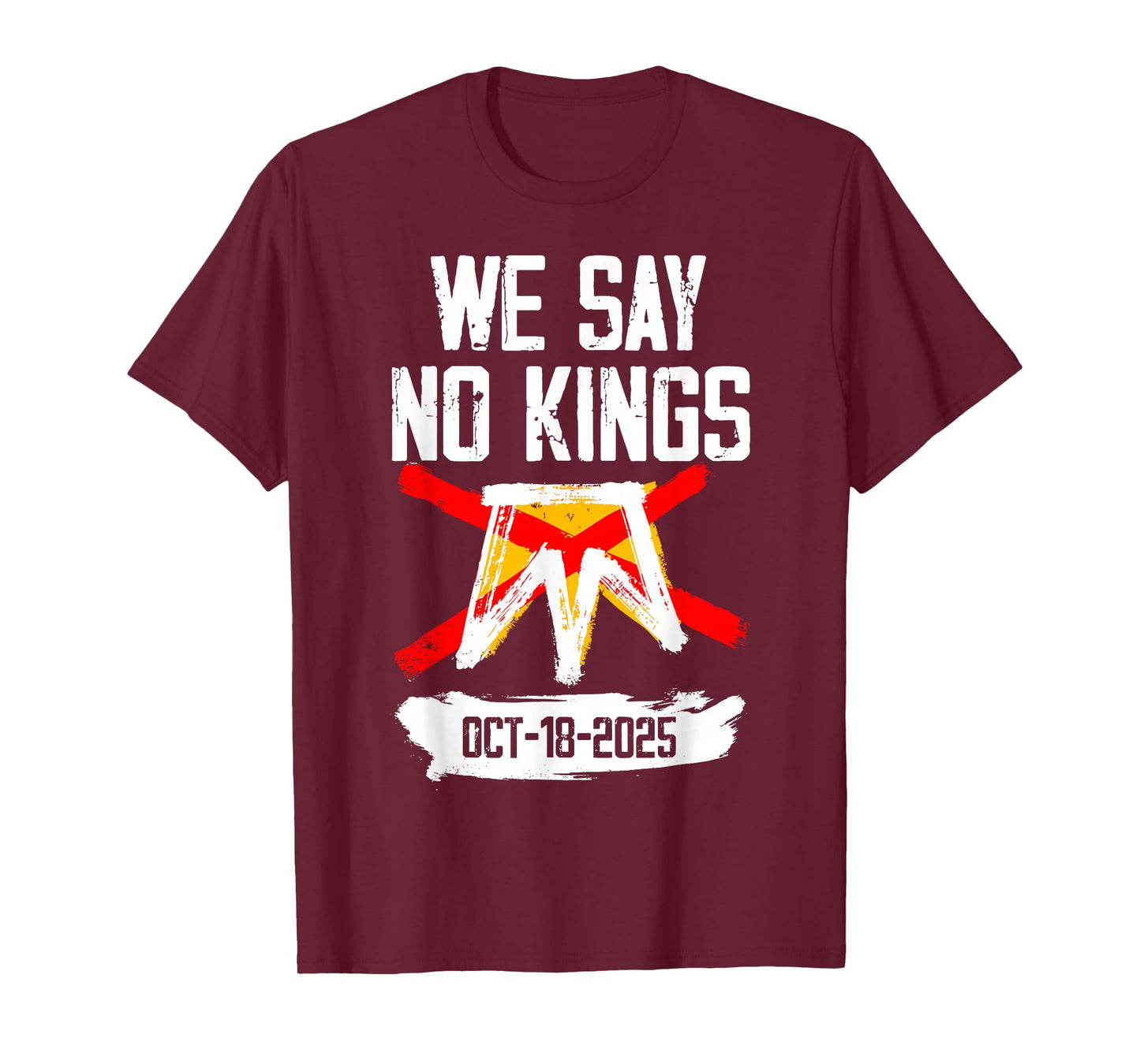 No Kings October 18 No Kings Day T-Shirt