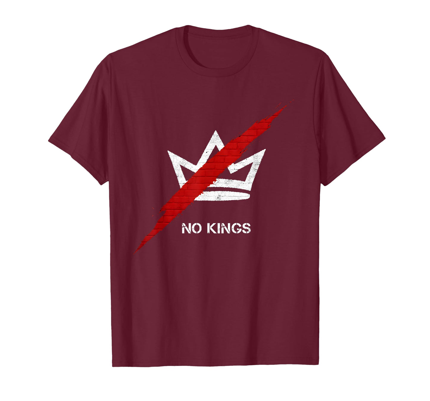 No Kings Protest Democracy No Kings in America Patriotic T-Shirt
