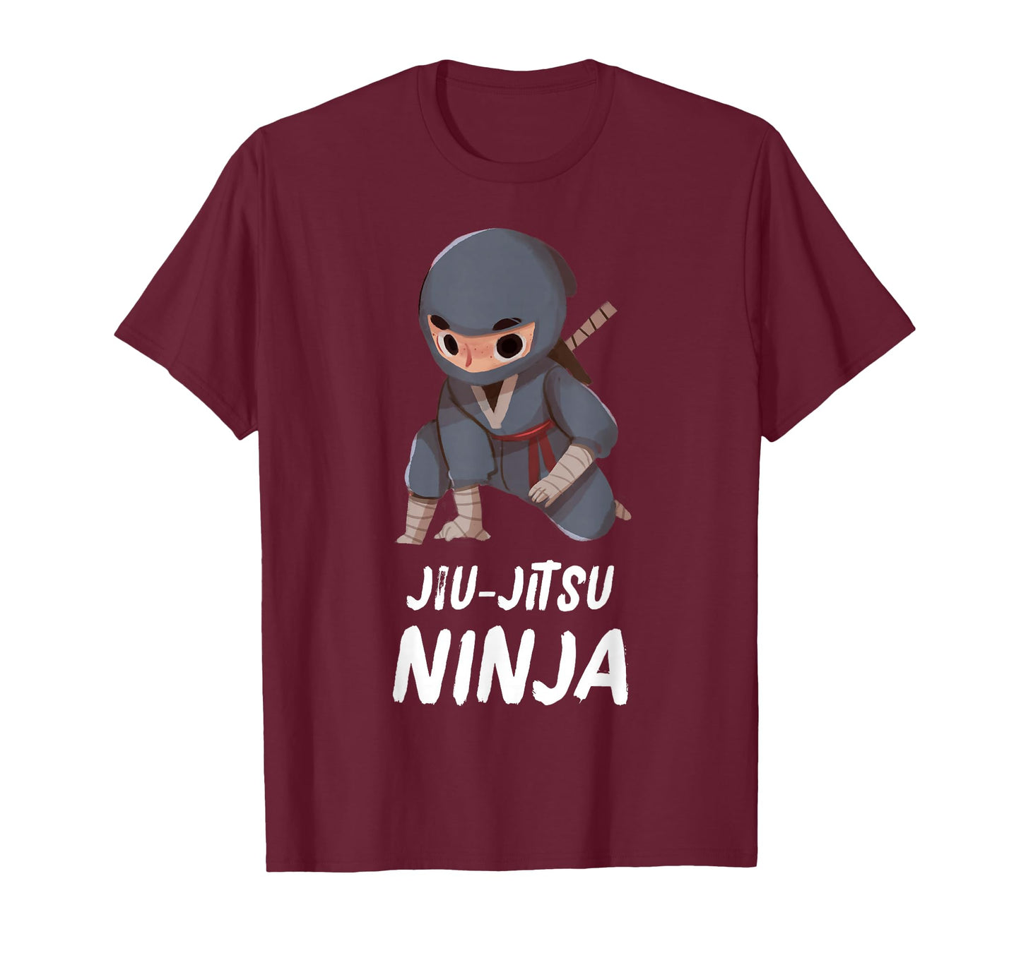 Jiu-Jitsu Ninja Boy Funny Martial Arts Sports T-Shirt