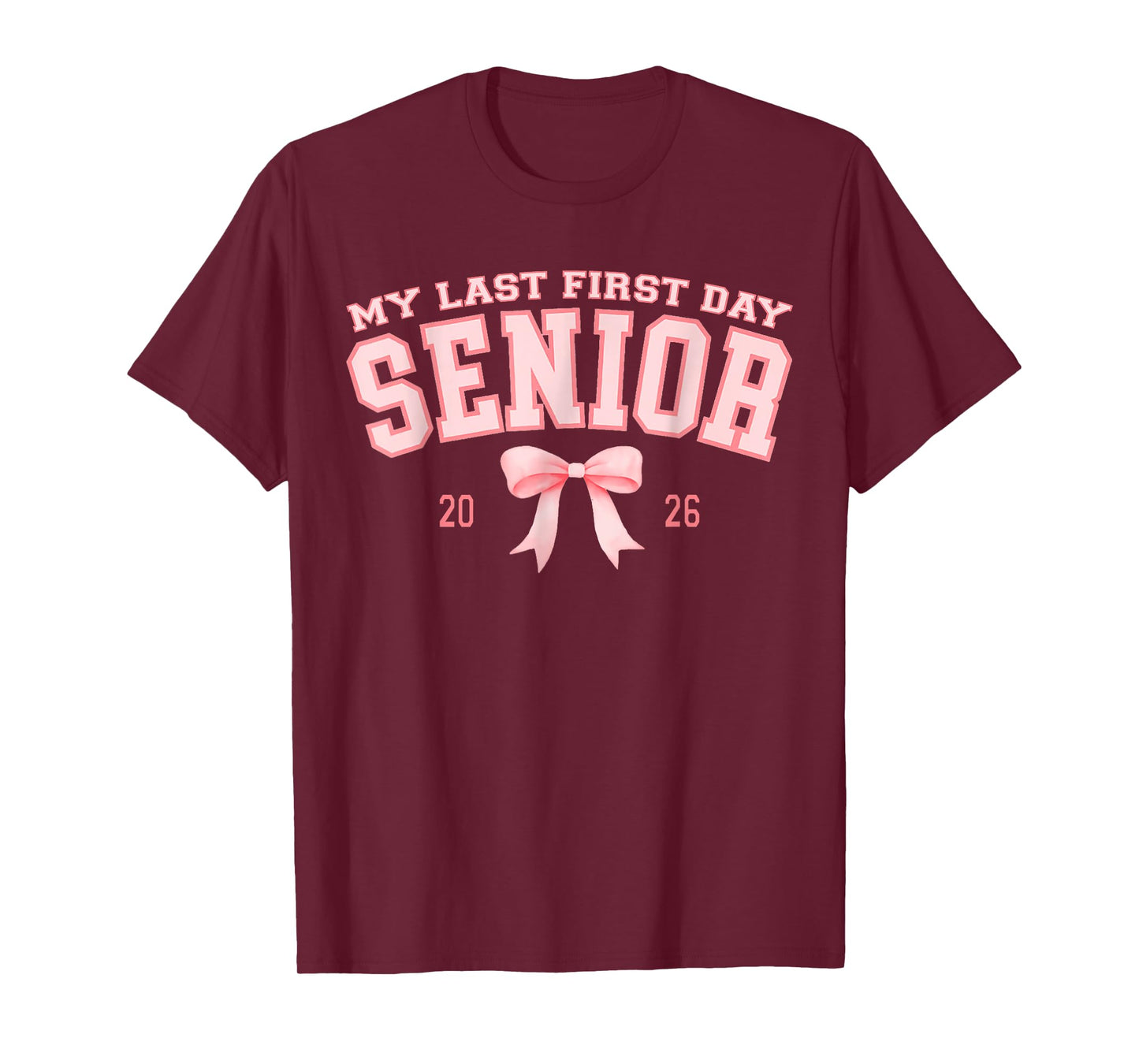 My Last First Day Senior 2026 Retro Groovy Tie Dye T-Shirt