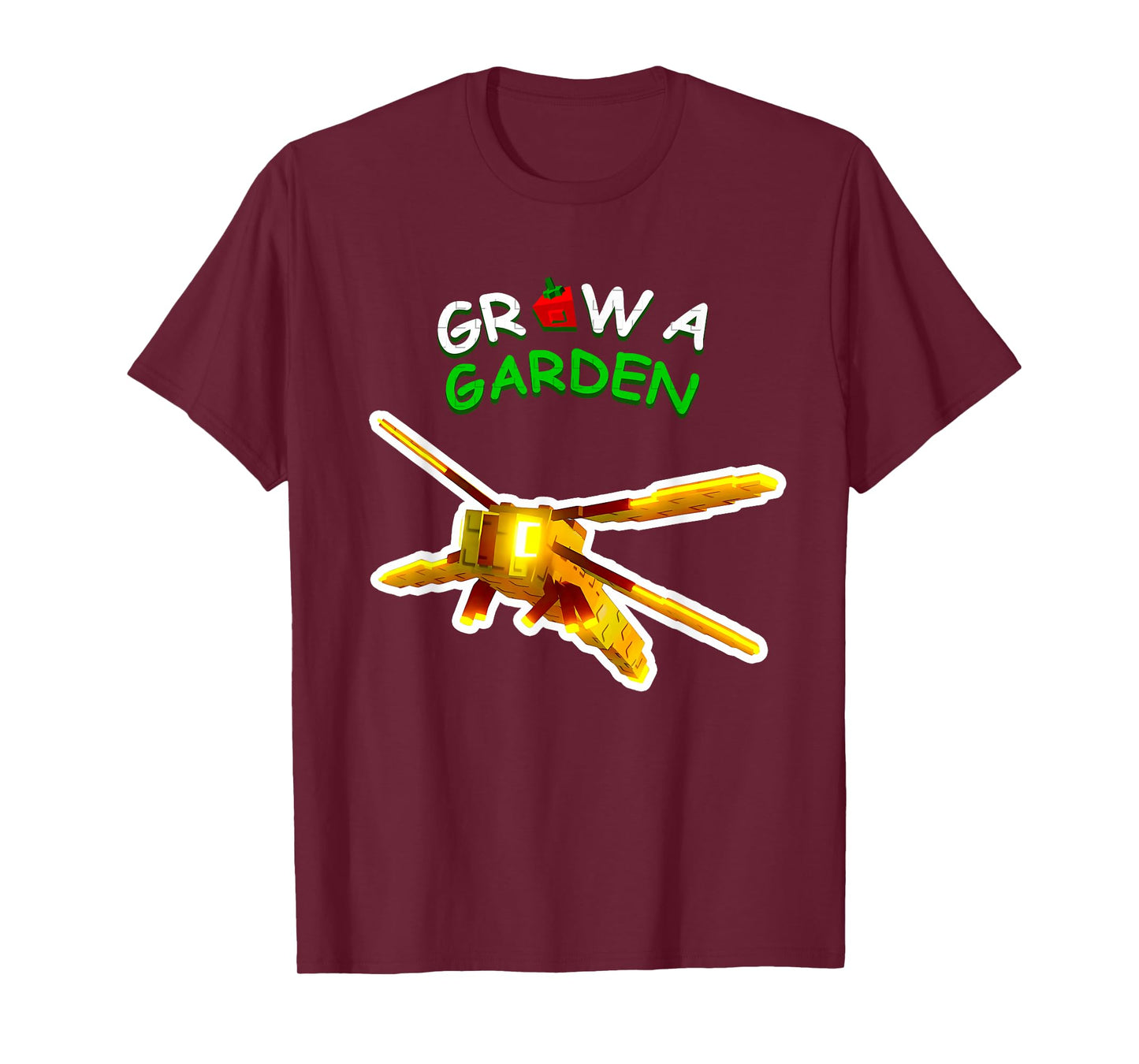 Grow a Garden Dragonfly Divine Pet Art Gamer Fan T-Shirt