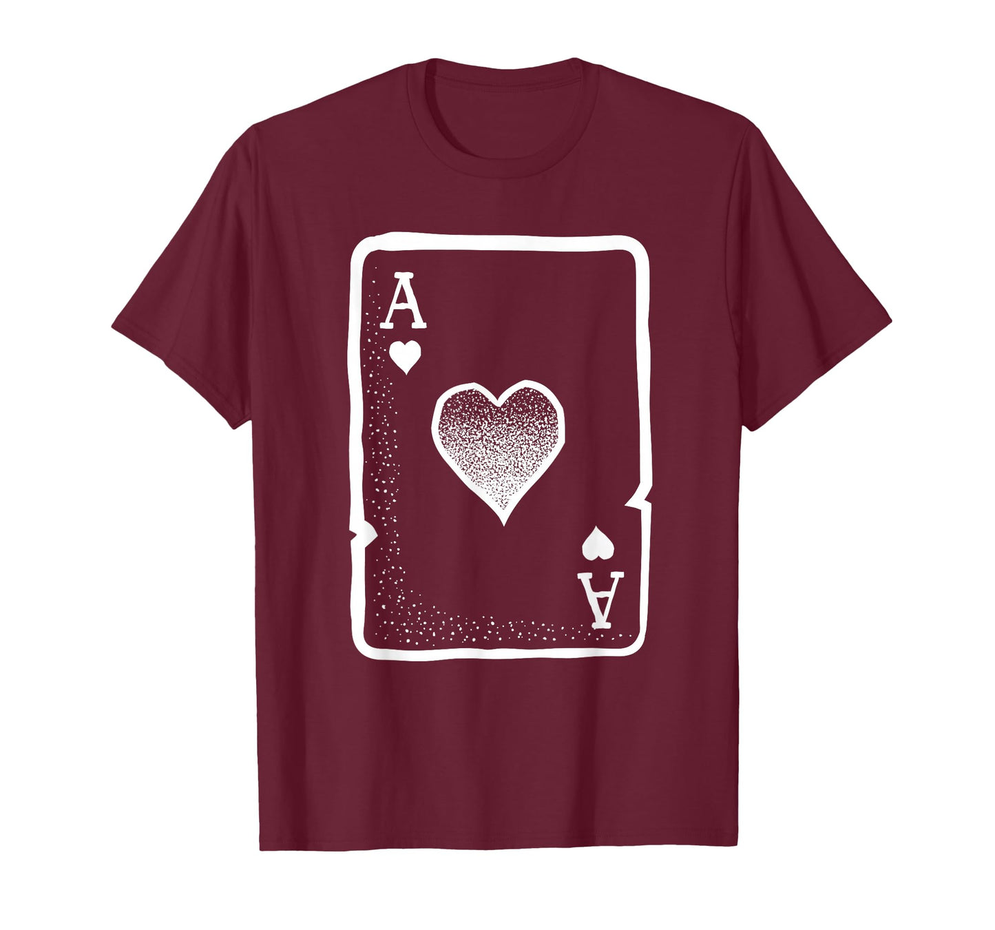 Ace Of Hearts Playing Cards Poker Halloween Costume T Shirt T-Shirt