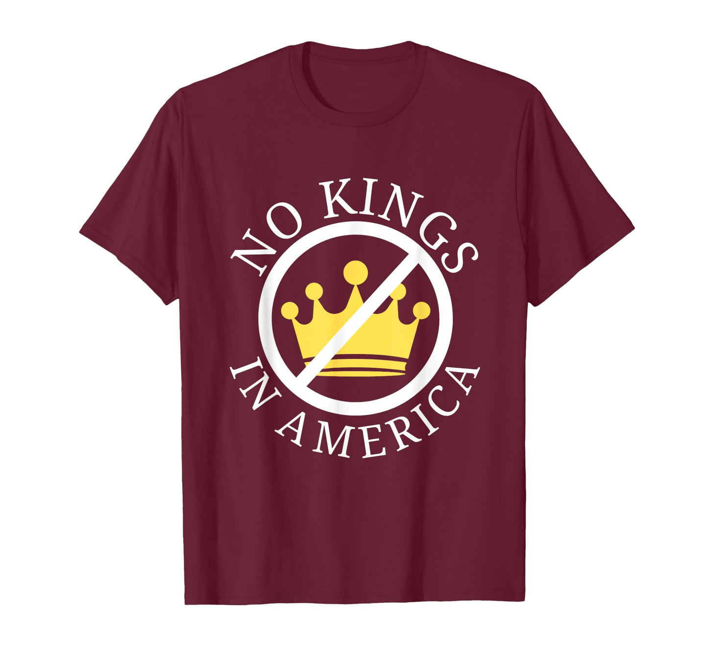 No Kings In America Democracy Court Ruling Saying T-Shirt