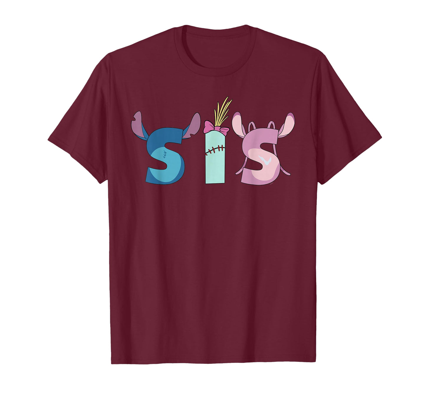 Disney Lilo & Stitch "Sis" Sister Birthday Gift Family Trip T-Shirt