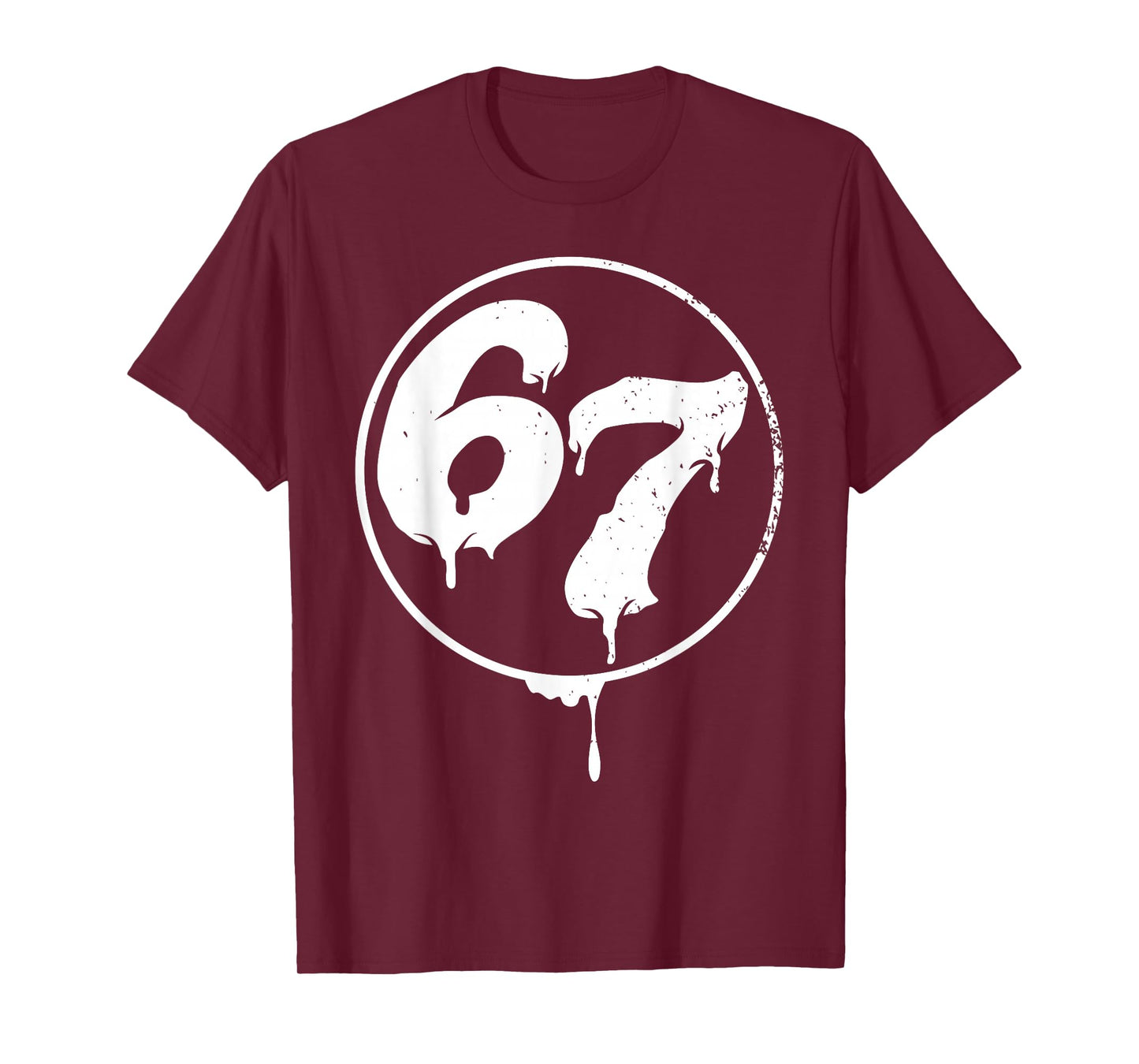 67 Meme Six Seven Urban Graffiti Trending Style T-Shirt