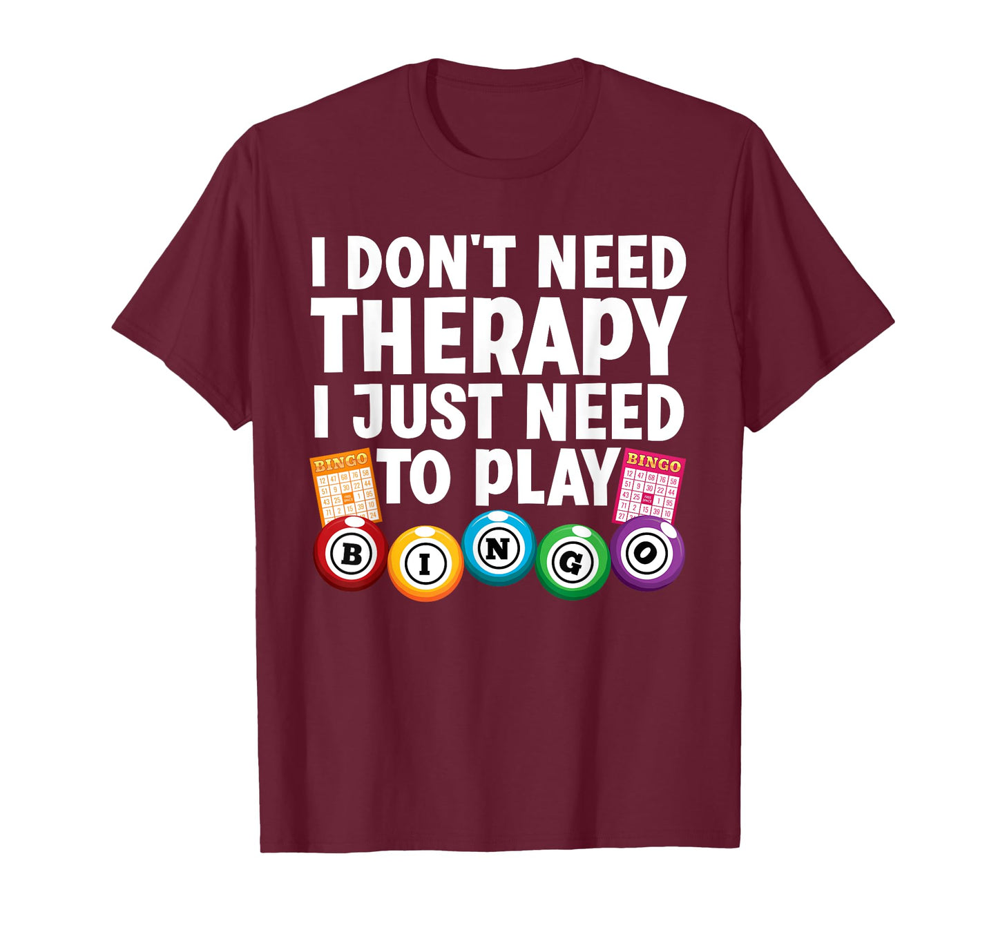 Cute Bingo Novelty For Men Women Bingo Lover Bingo Player T-Shirt