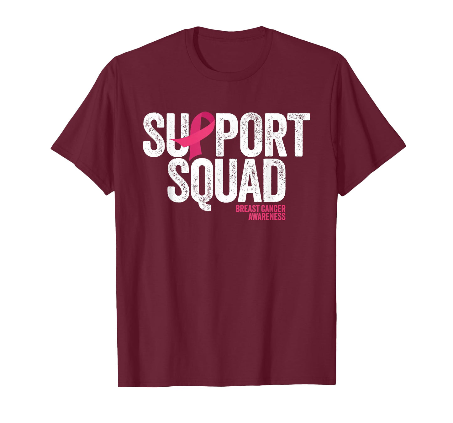 Breast Cancer Shirts Support Squad Breast Cancer Awareness T-Shirt