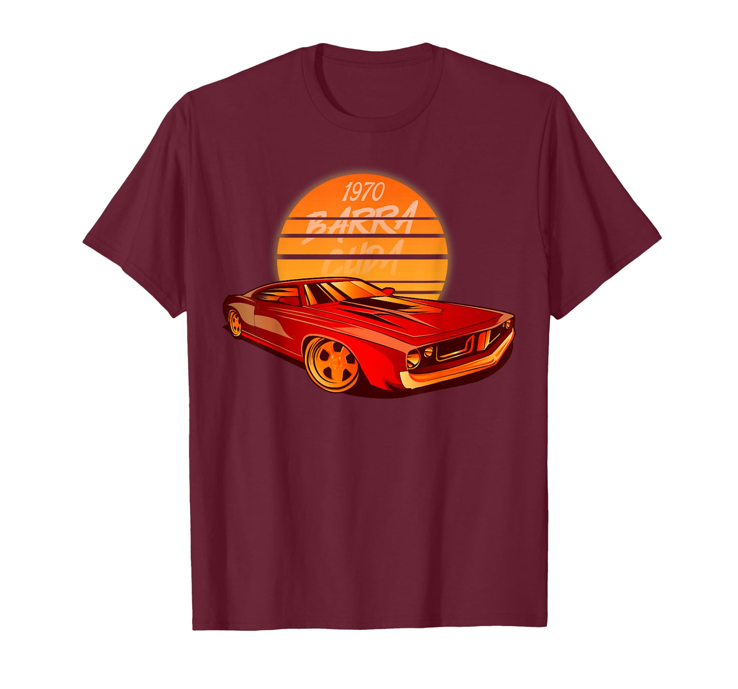 1970 hemi cuda plymouth barracuda Muscle car T-Shirt