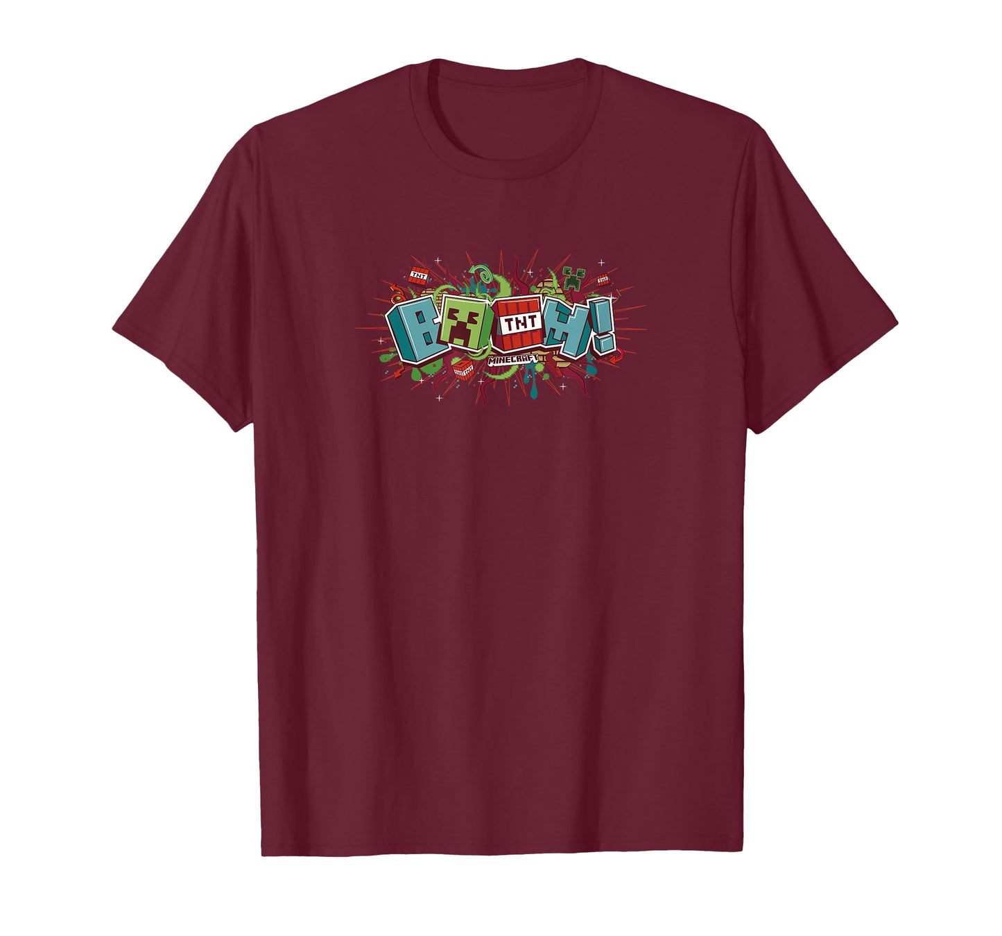 Minecraft Funtage BOOM! TNT Explosion T-Shirt
