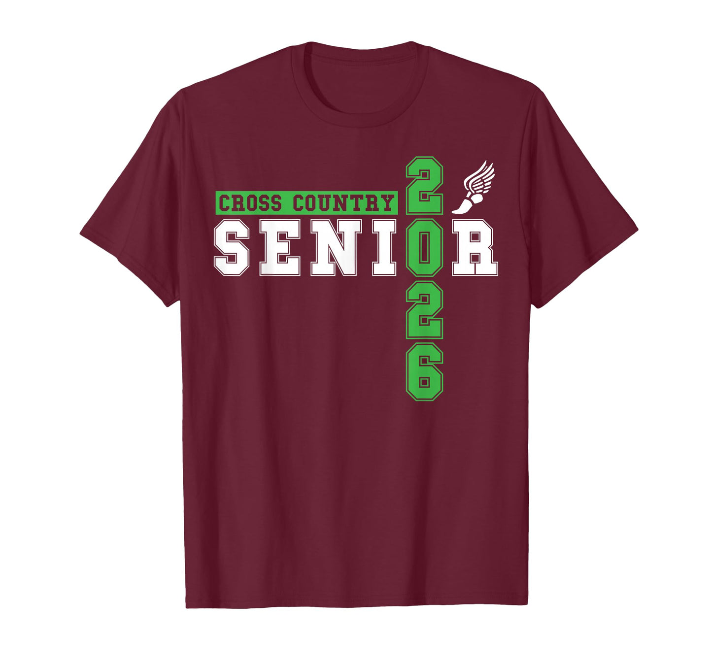 Cross Country Senior Night XC Senior 2026 Graduation 42 T-Shirt