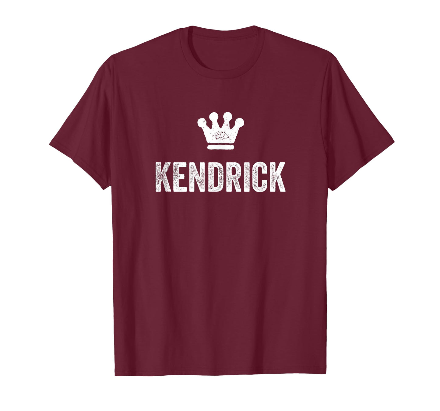 Kendrick the King / Crown & Name for Men Called Kendrick T-Shirt