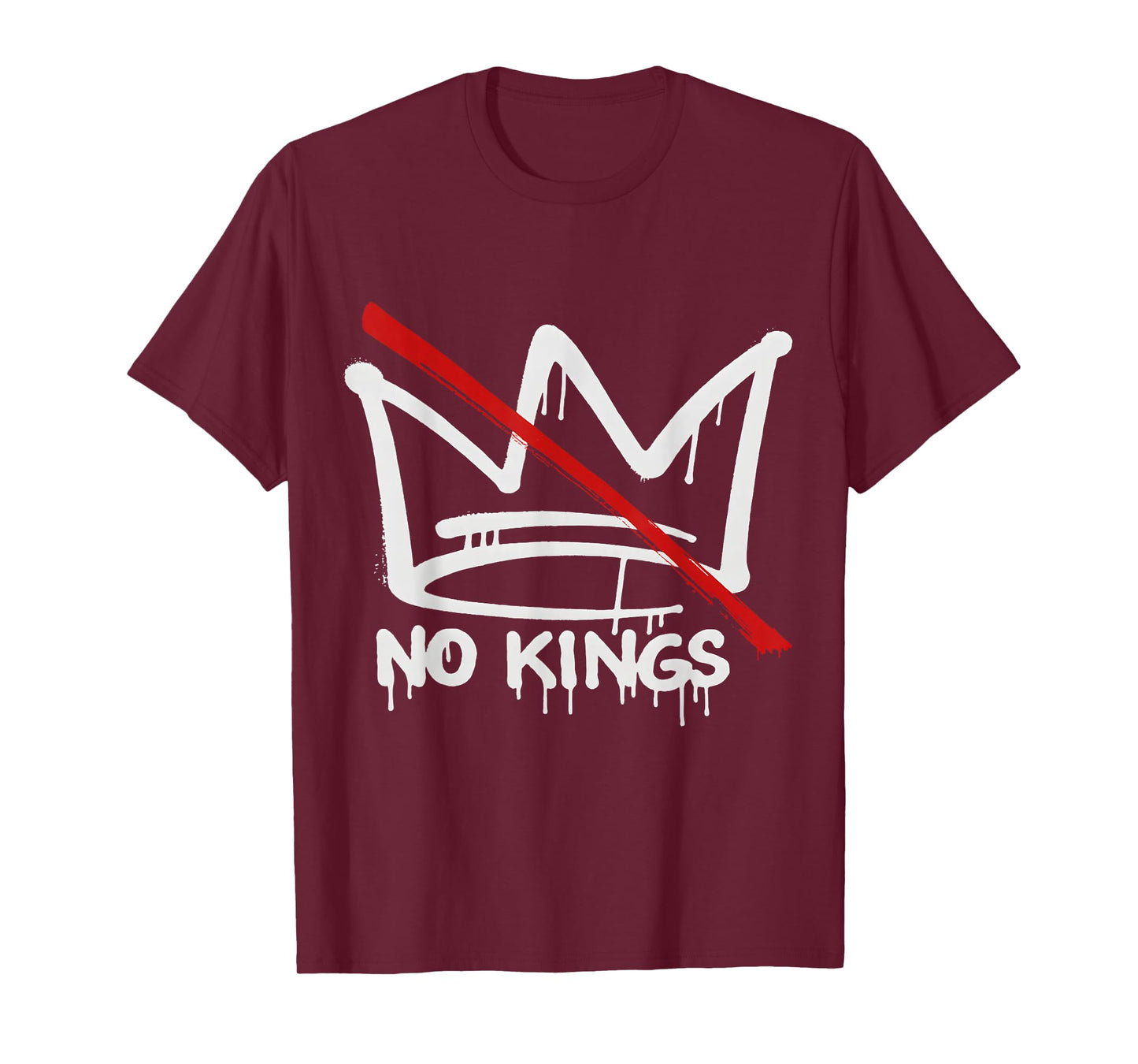 No Kings Patriotic Men Women Liberty T-Shirt