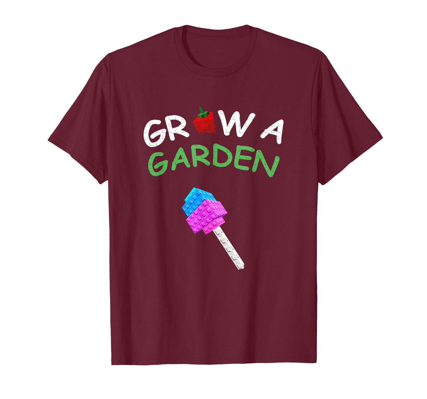 Grow A Garden Magic Candy Blossom Gamer Aesthetic Design T-Shirt