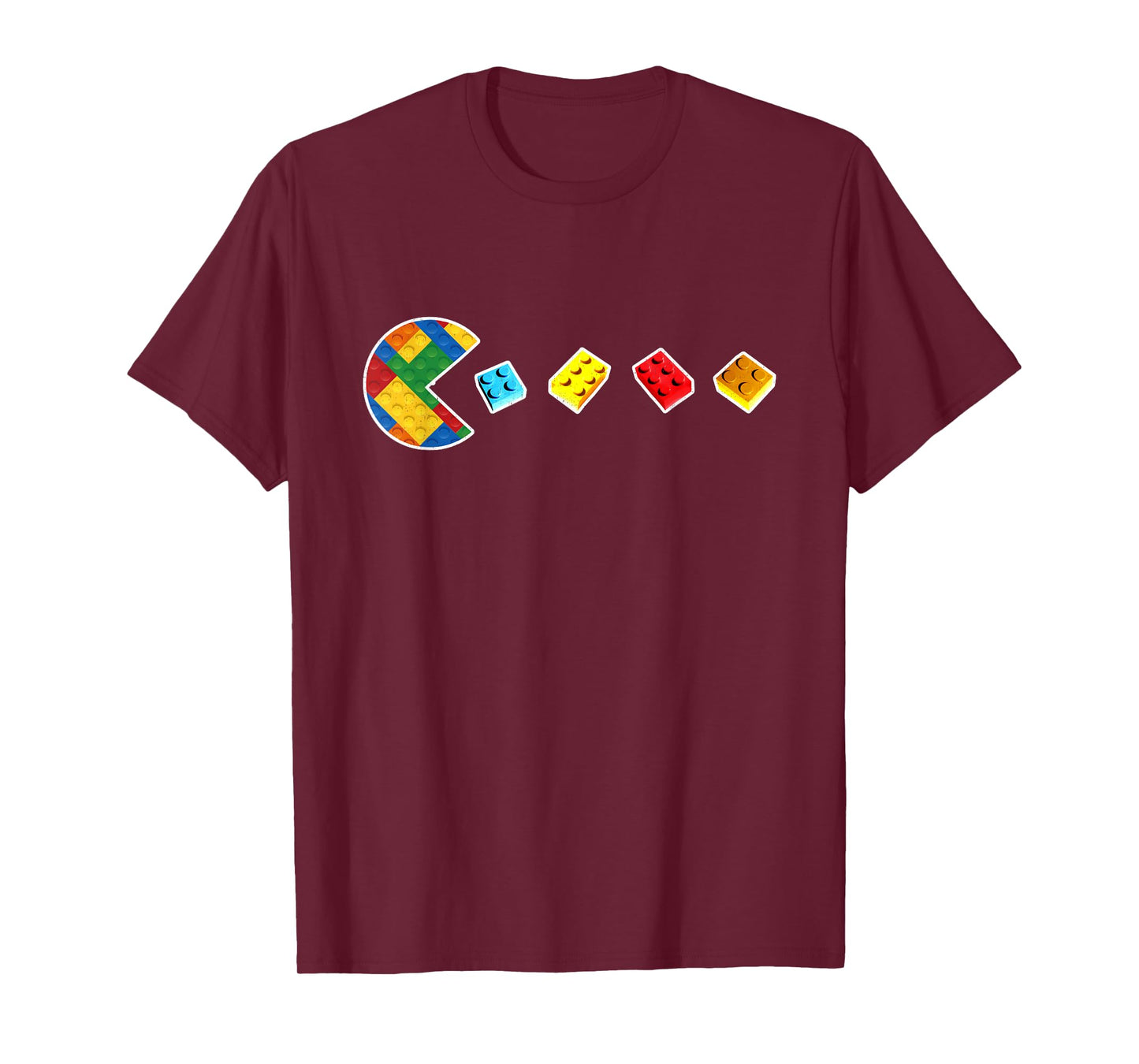 Funny Building Blocks Gamer Master Builder Brick Lover Kids T-Shirt